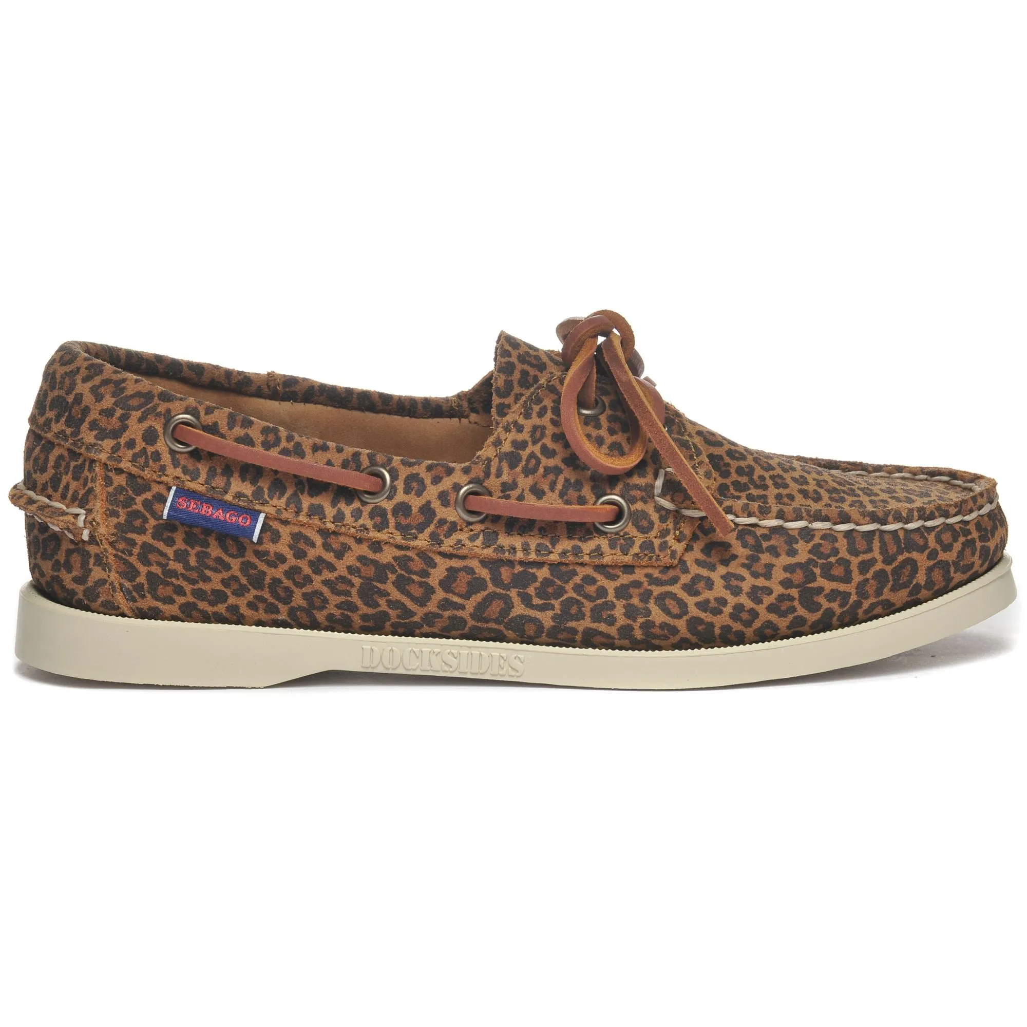 PORTLAND FLESH OUT PRINT W - Docksides - Mocassin - Woman - LEOPARD sold by Sebago
