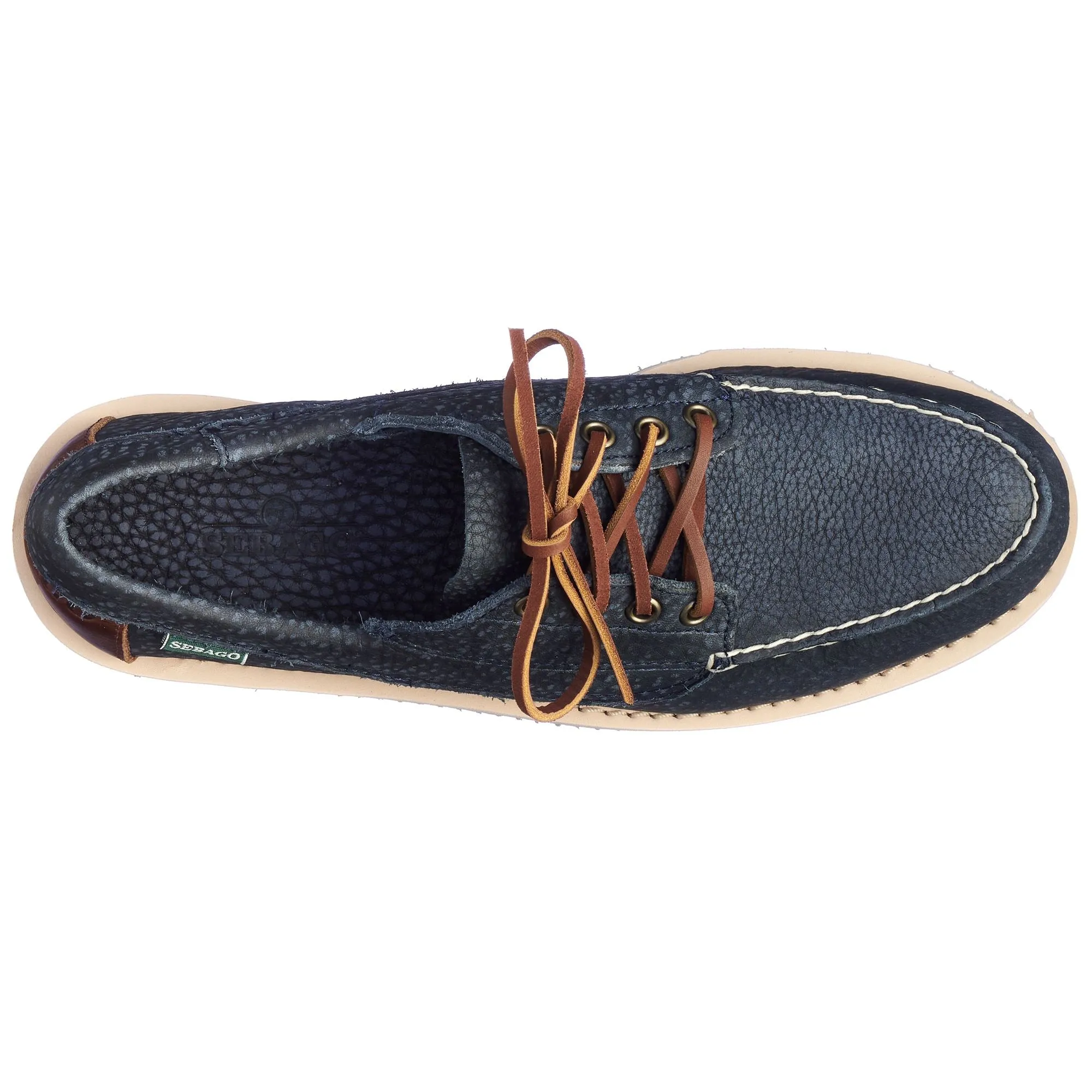 ASKOOK TUMBLED EVA - Moc - Low Cut - Man - BLUE NAVY- BROWN sold by Sebago product image thumbnail 4