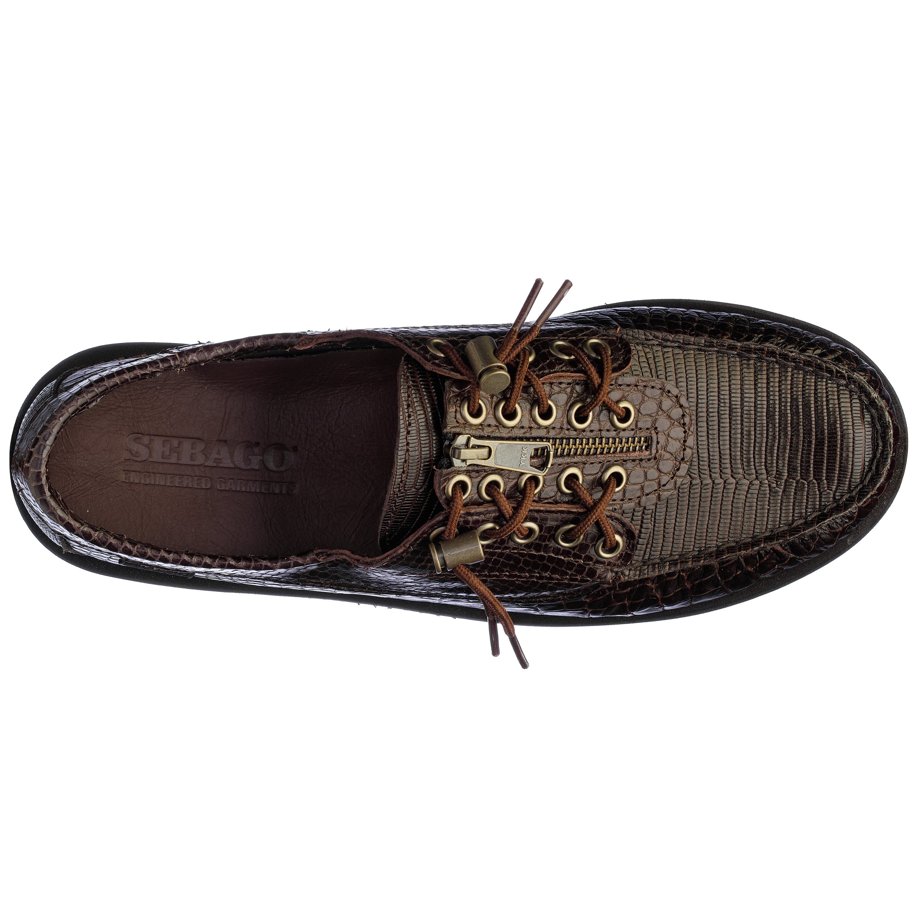 Zipperdeck Exotic - Dark Brown sold by Sebago product image thumbnail 4