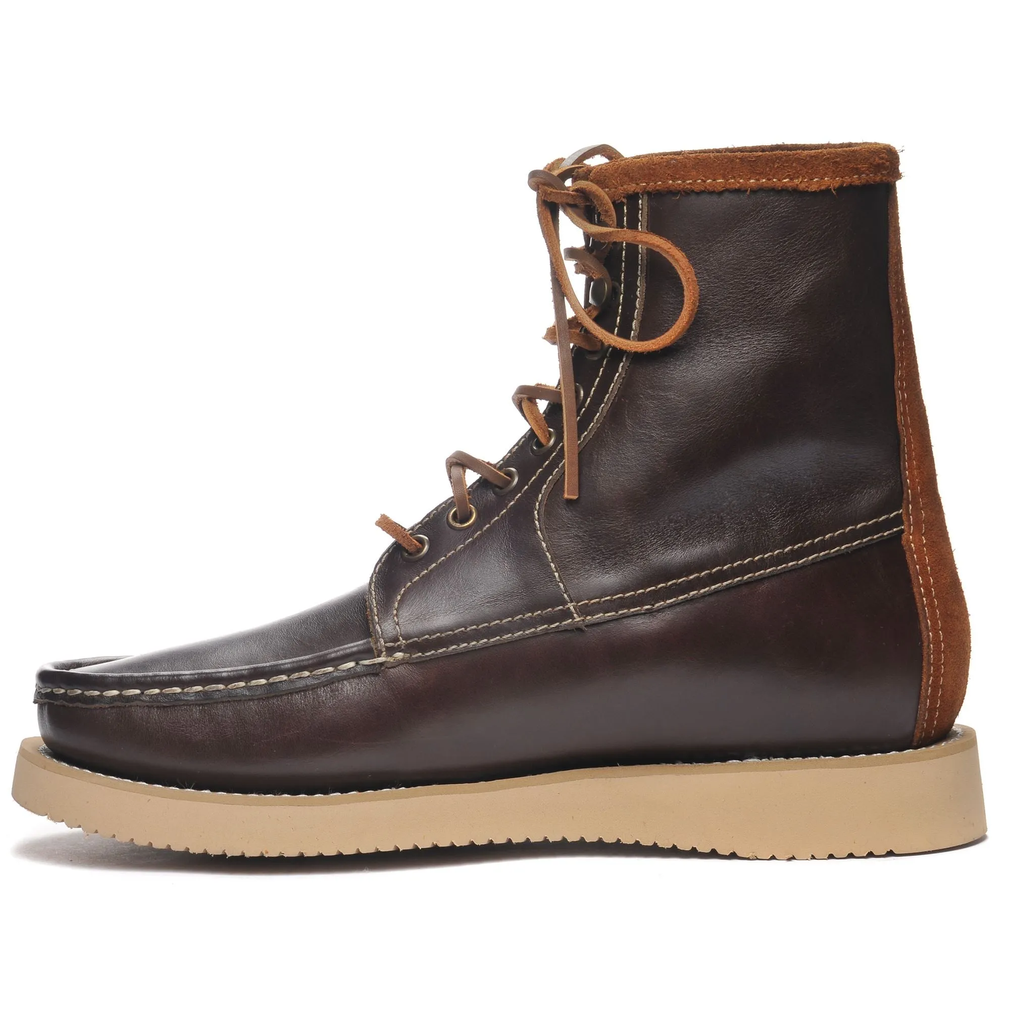 KIOWA - Moc - Mid Cut - Man - DK BROWN-COGNAC sold by Sebago product image thumbnail 3
