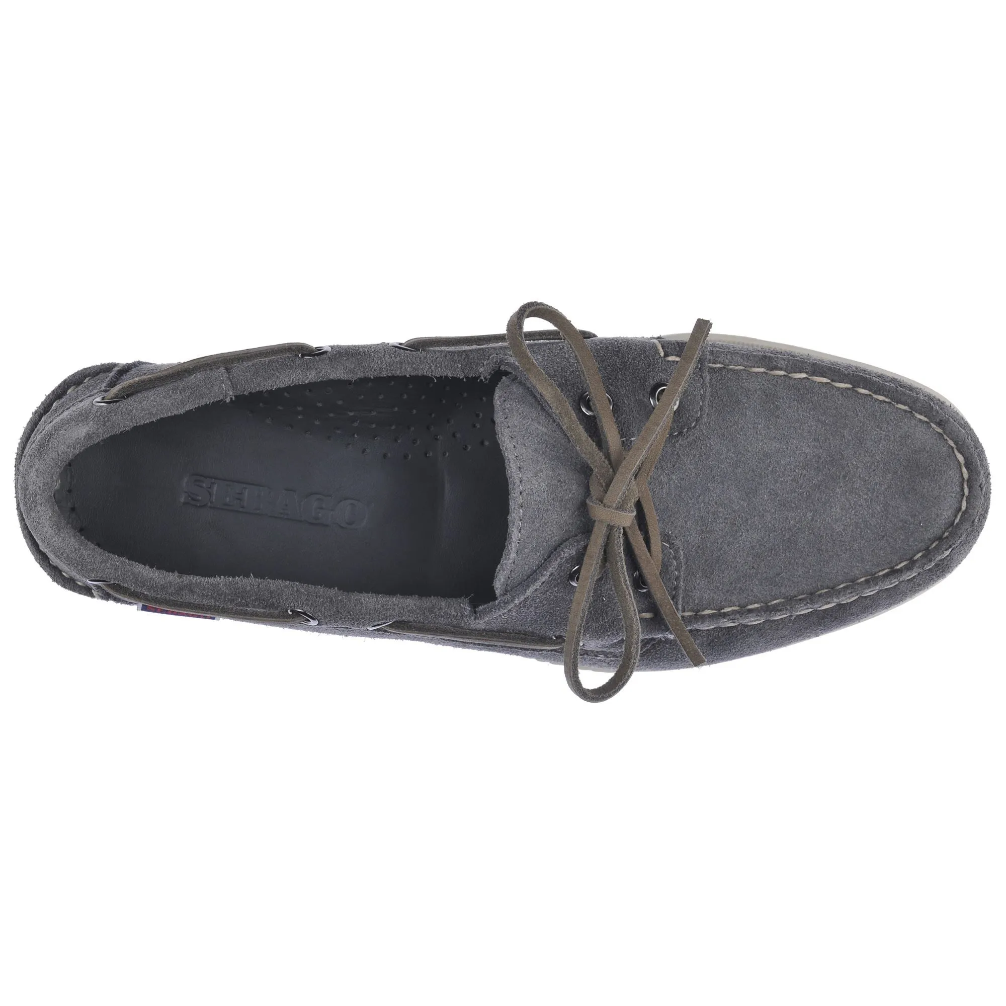PORTLAND SUEDE - Docksides - Mocassin - Man - DK GREY sold by Sebago product image thumbnail 4