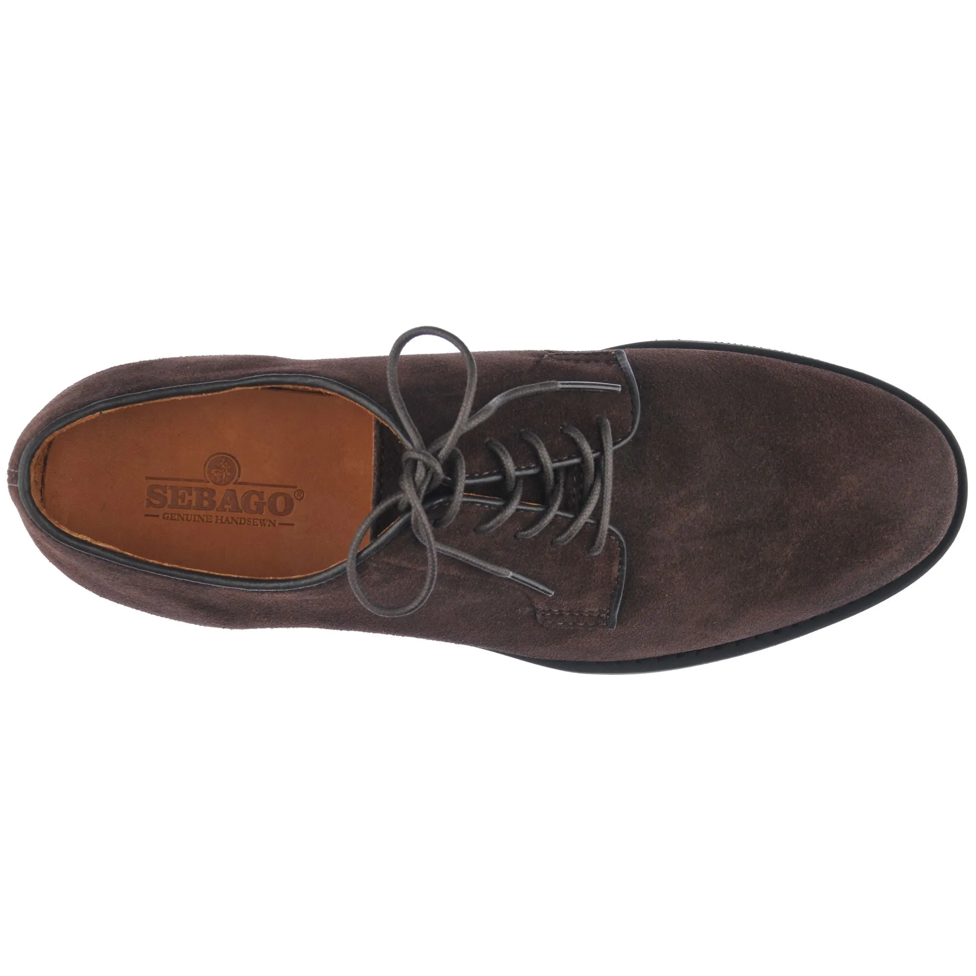 WINTHROP SUEDE - Laced Shoes - Low Cut - Man - DK BROWN sold by Sebago product image thumbnail 4