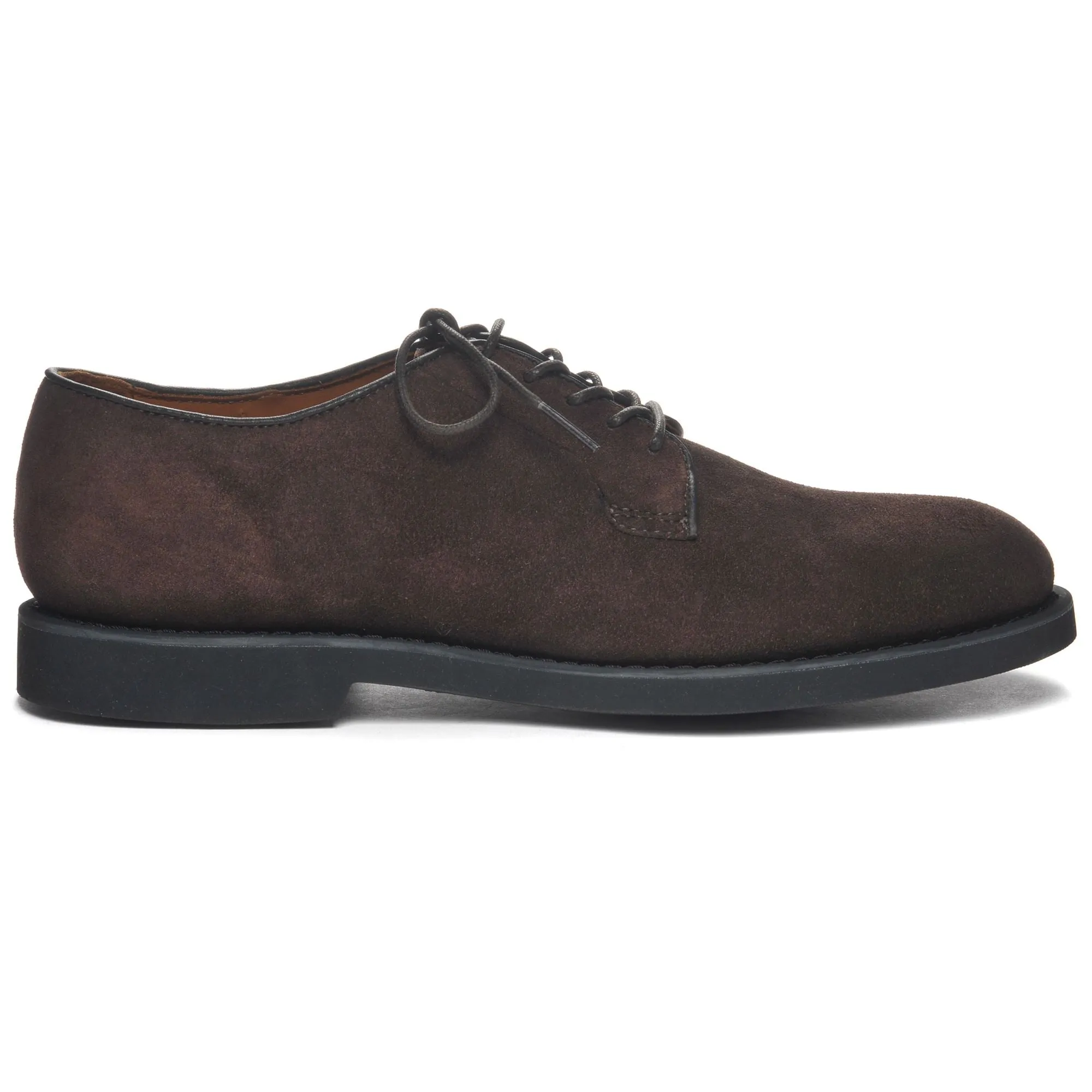 WINTHROP SUEDE - Laced Shoes - Low Cut - Man - DK BROWN sold by Sebago