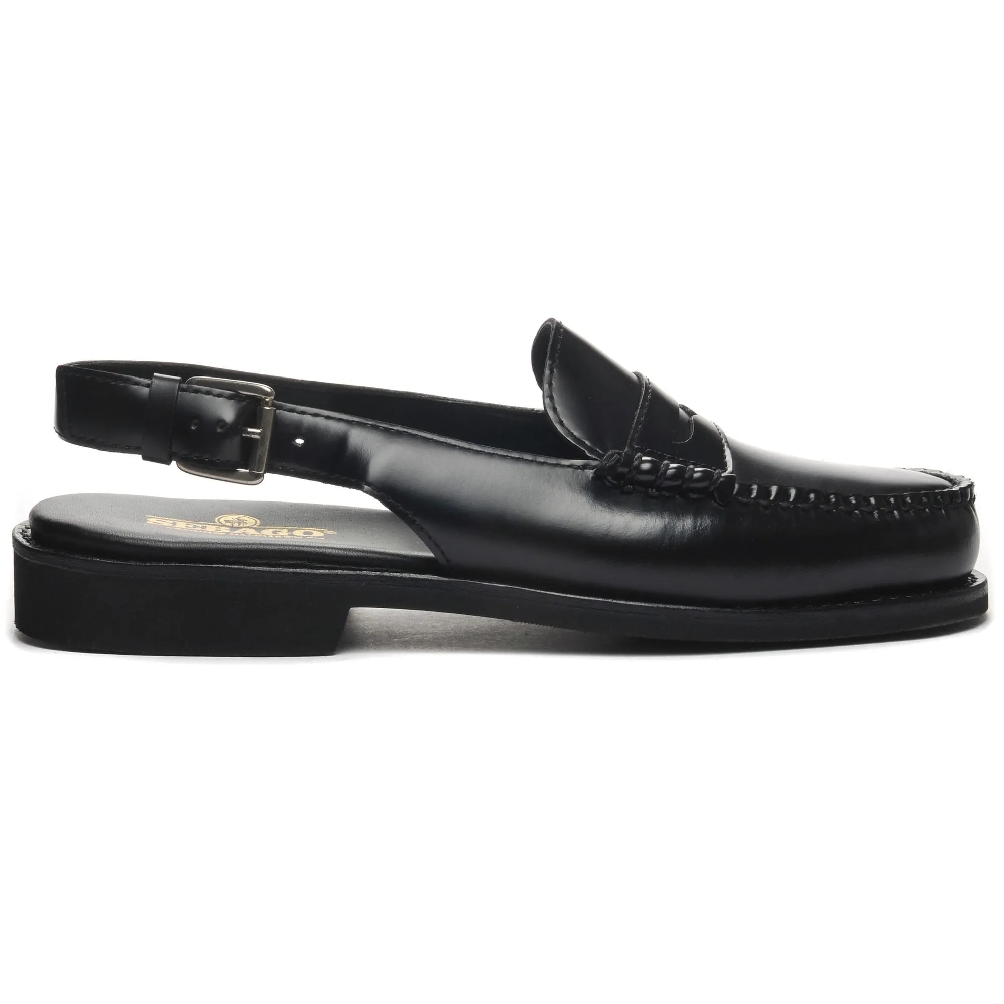 DAN SANDAL PO - Moc - Moccasin - Woman - BLACK sold by Sebago