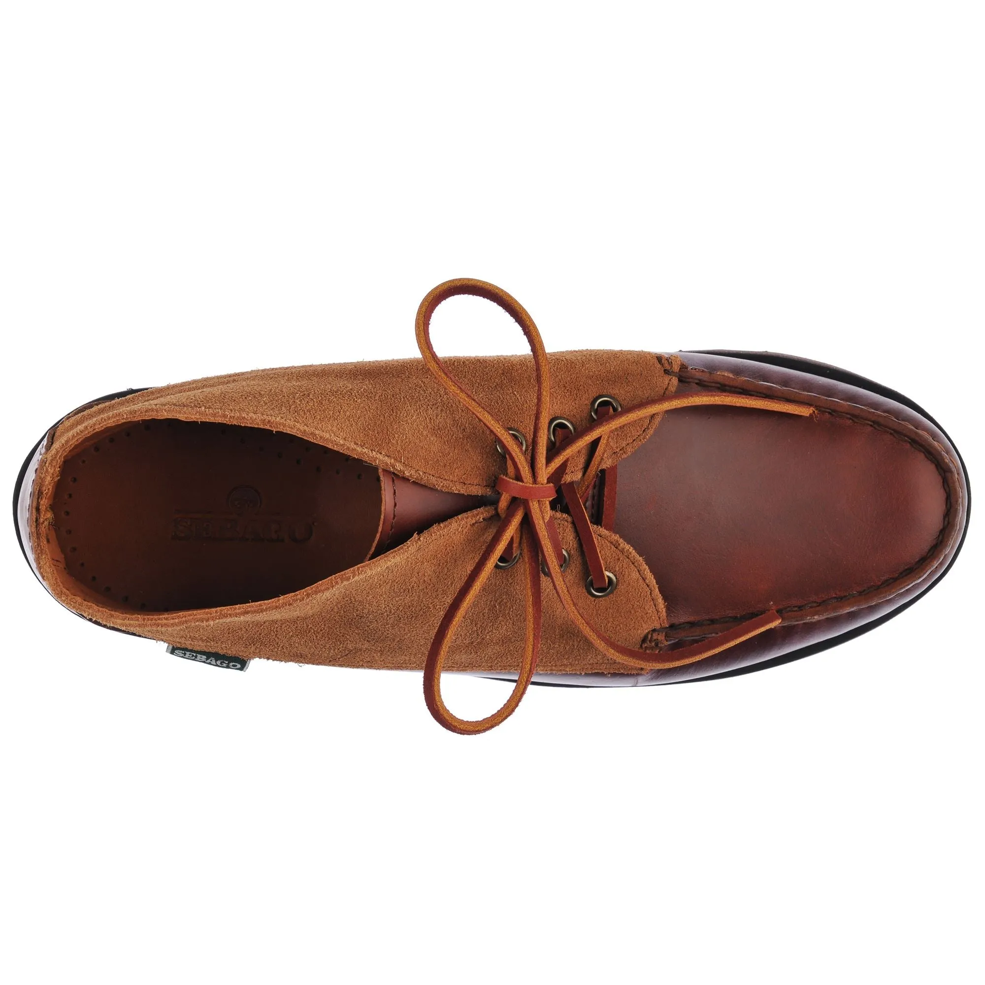 TATANKA EVA WAXY SUEDE - Moc - Mid Cut - Man - BROWN-BROWN COGNAC sold by Sebago product image thumbnail 4