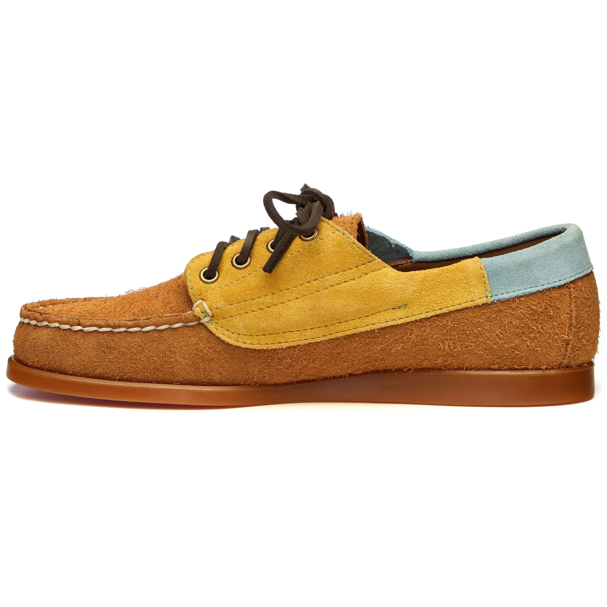 ASKOOK JIB - Moc - Moccasin - Man - BROWNTAN-LTBLUE-YELLOWMIMOSA sold by Sebago product image thumbnail 3