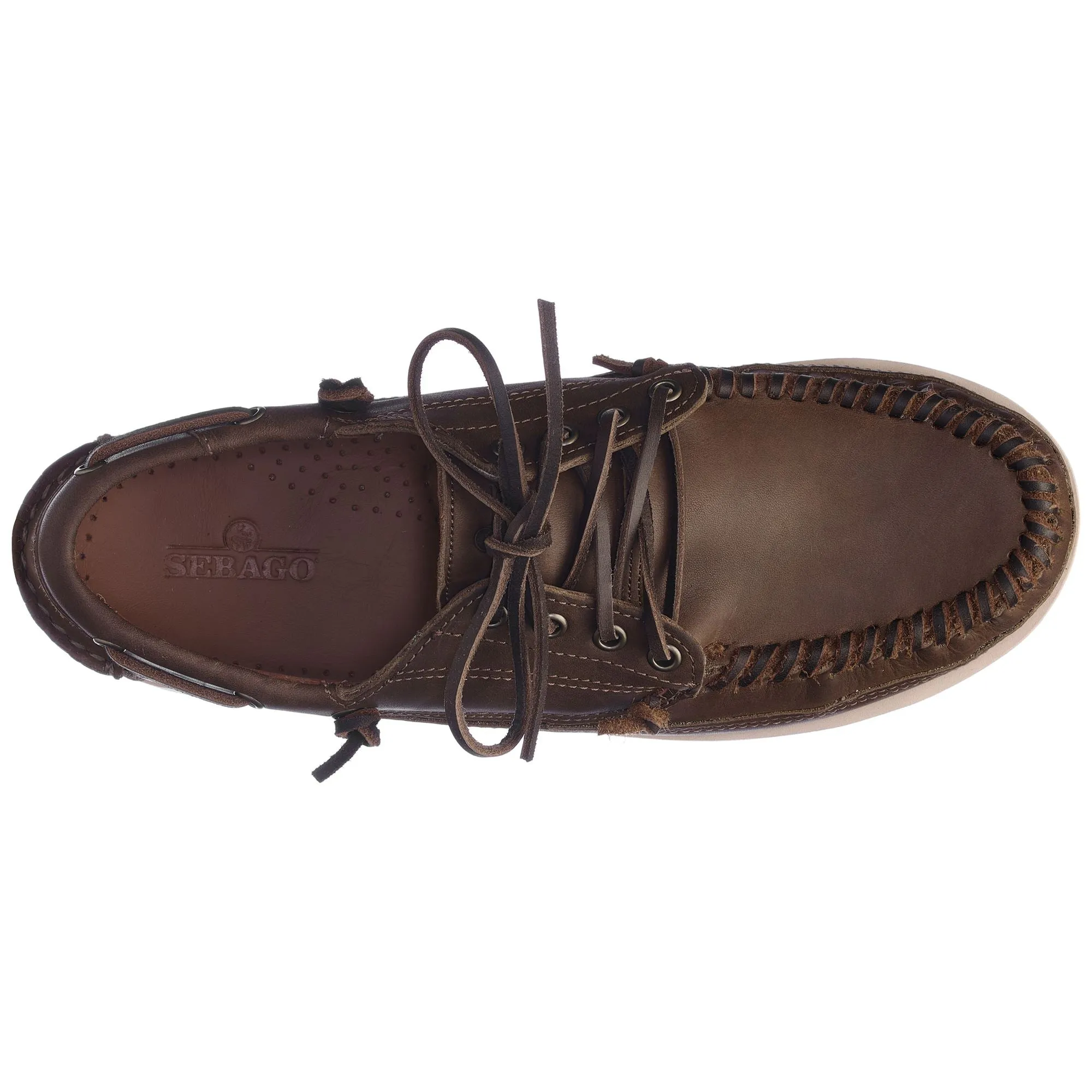 SENECA BUDU - Docksides - Moccasin - Man - DK BROWN sold by Sebago product image thumbnail 4