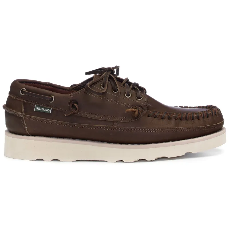 SENECA BUDU - Moc - Low Cut - Man - DK BROWN sold by Sebago