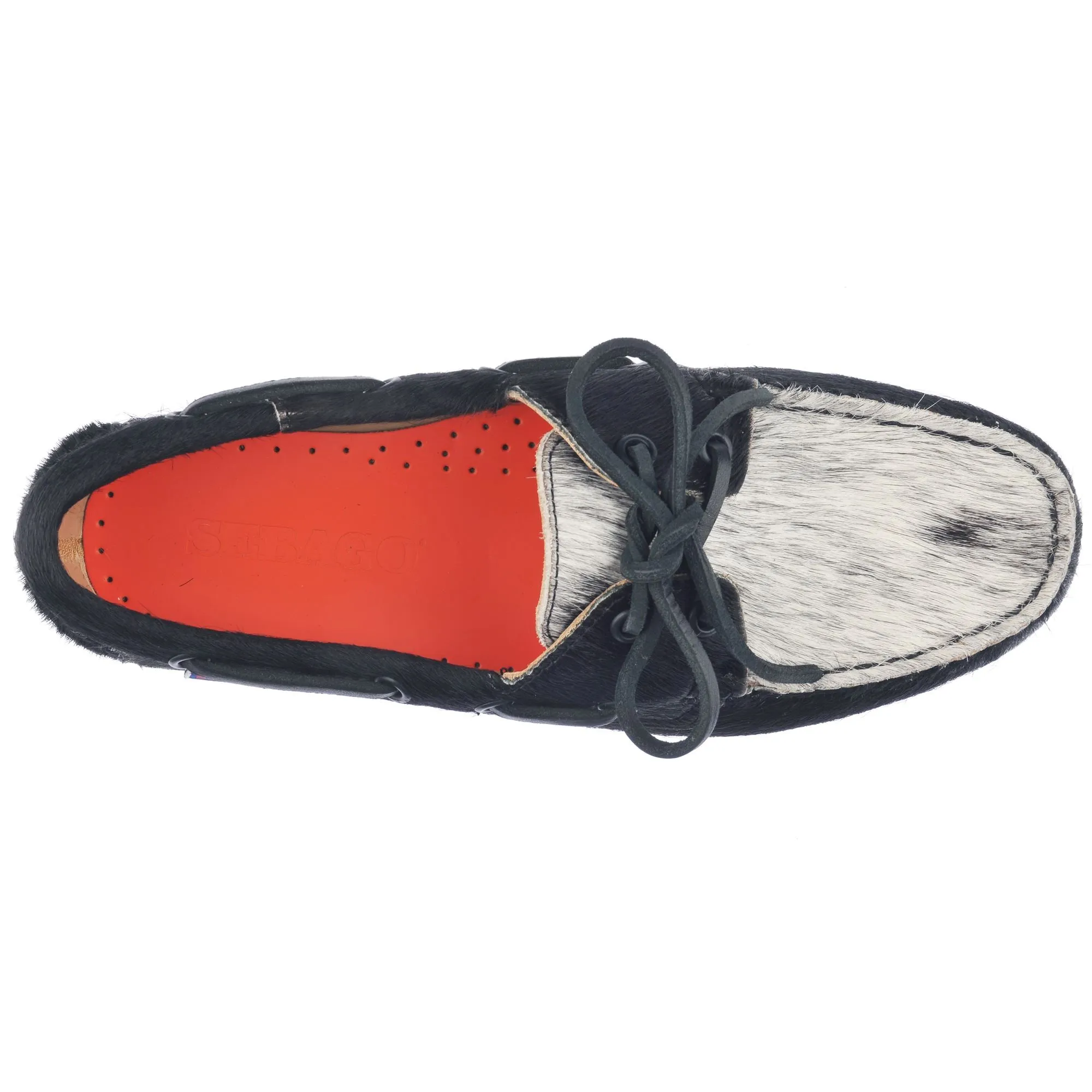 DOCKSIDES PORTLAND RAW WOMAN - Docksides - Mocassin - Woman - BLACK-WHITE sold by Sebago product image thumbnail 4