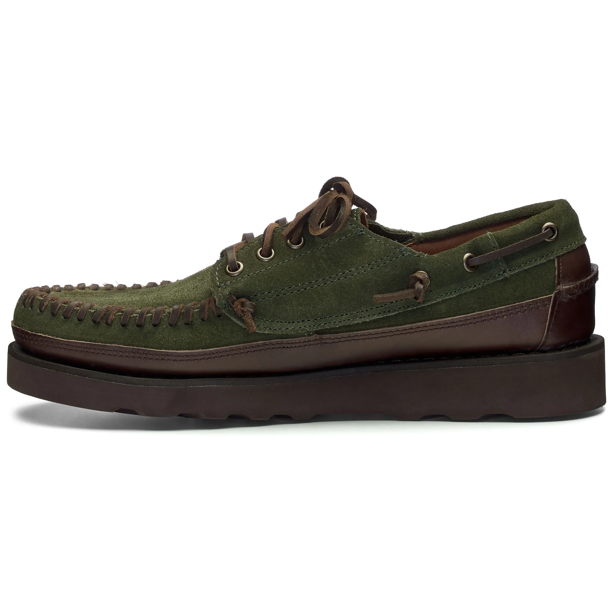 KEUKA LEA CANOE MOC - Moc - Moccasin - Man - DK BROWN-DK MILITARY sold by Sebago product image thumbnail 3