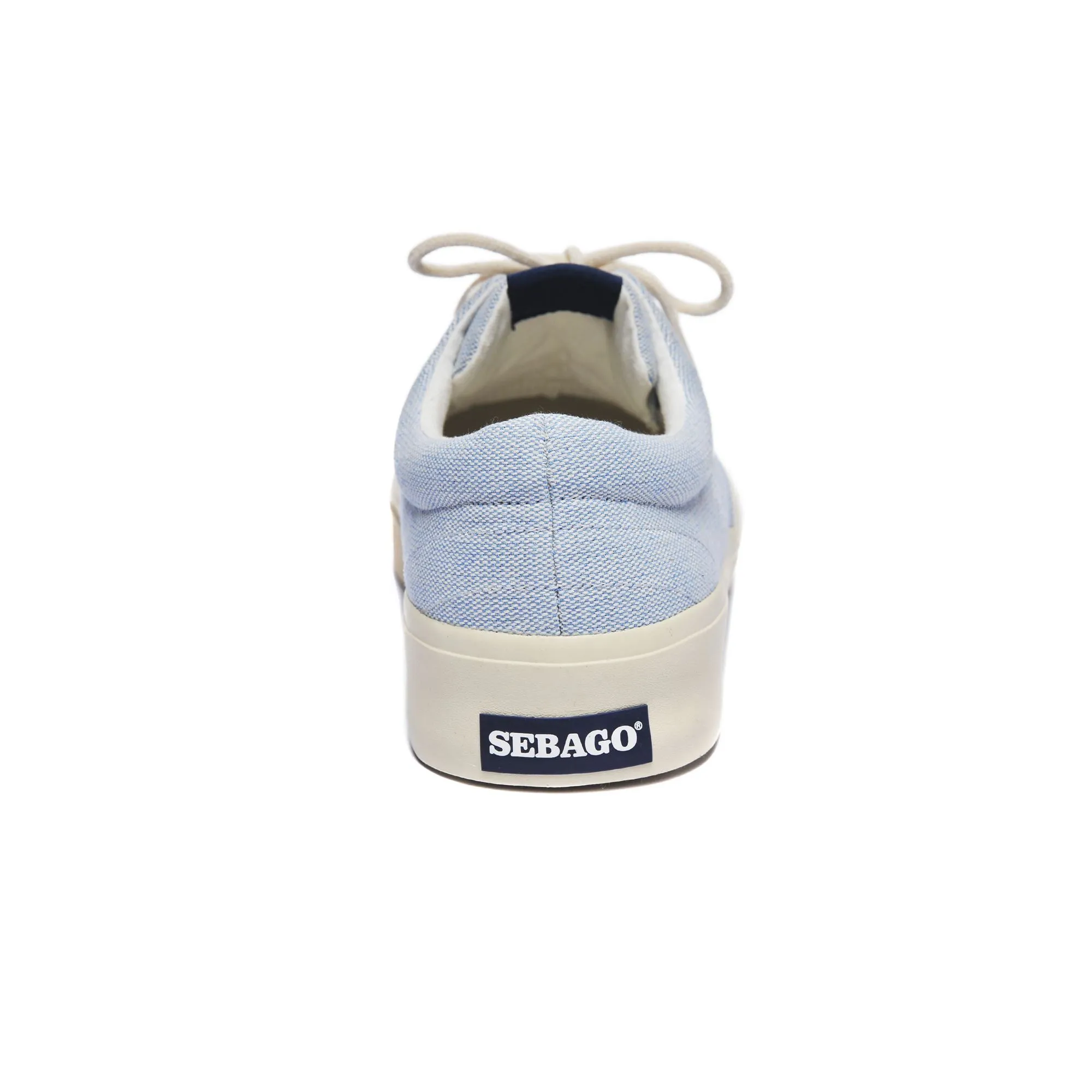 JOHN PANAMA CANVAS - Sneakers - Low Cut - Man - LT BLUE-WHITE sold by Sebago product image thumbnail 5