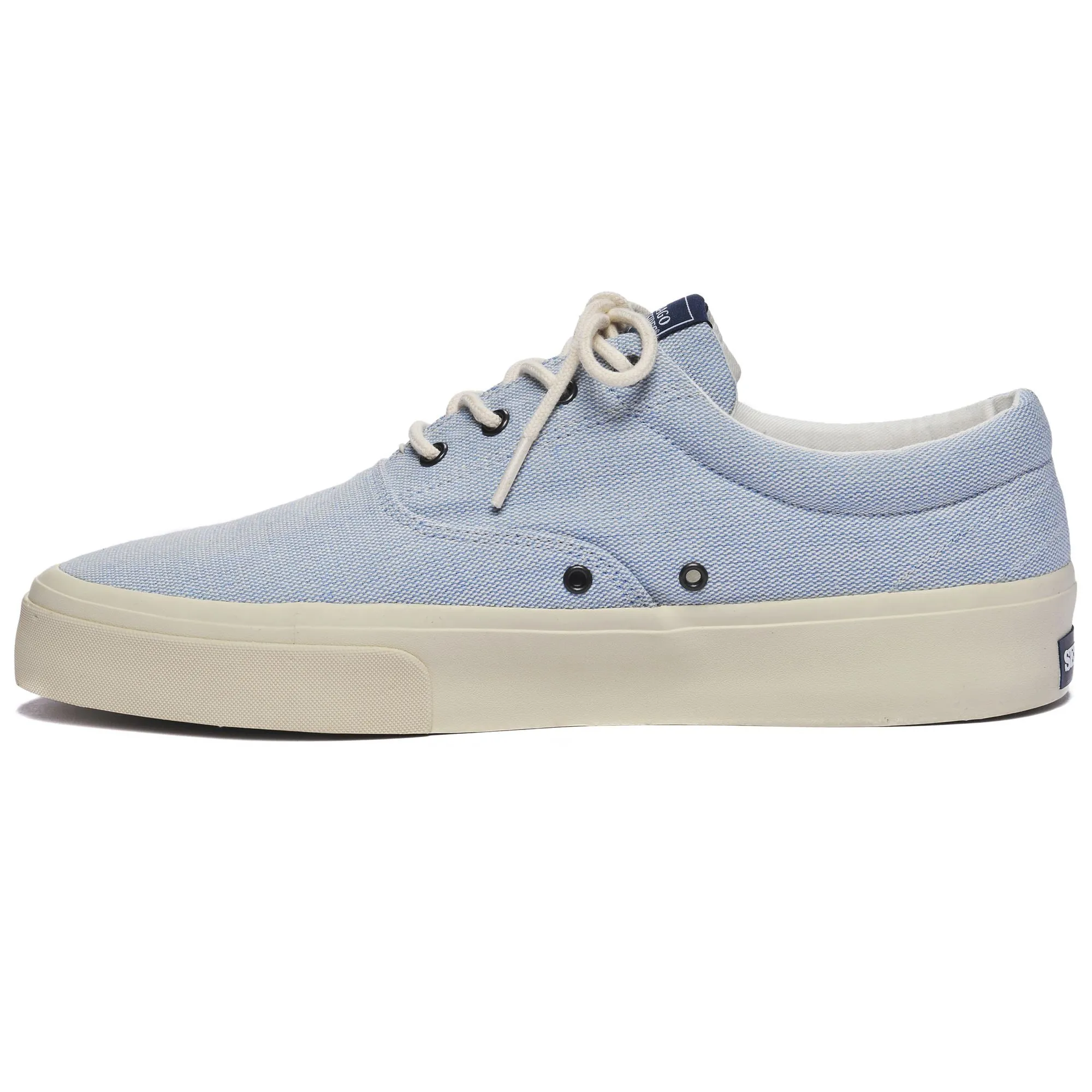 JOHN PANAMA CANVAS - Sneakers - Low Cut - Man - LT BLUE-WHITE sold by Sebago product image thumbnail 3