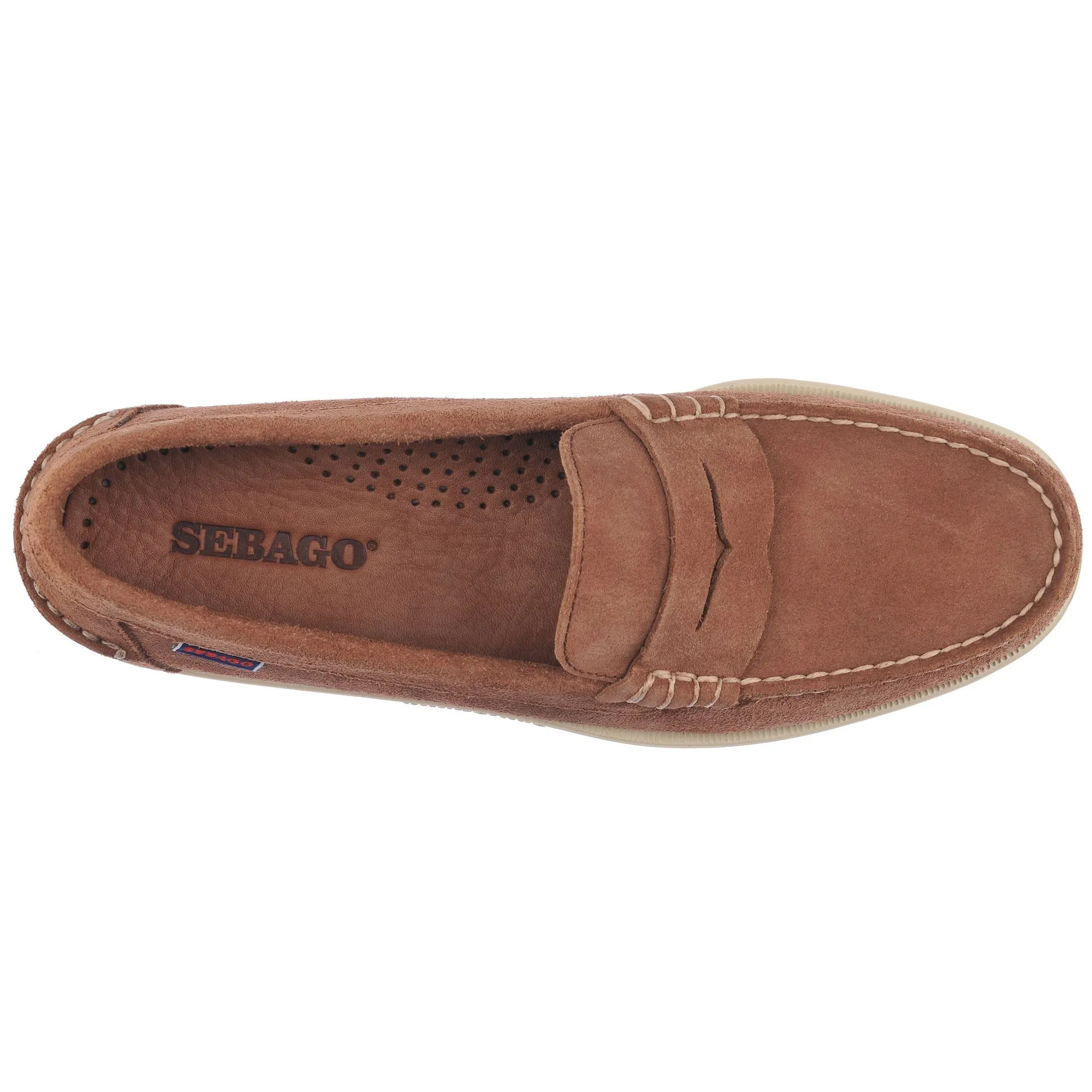 DAN BOAT FLESH OUT - Docksides - Moccasin - Man - DK BROWN sold by Sebago product image thumbnail 4