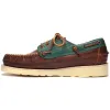 SENECA - Moc - Moccasin - Man - BROWN-GREENPINE sold by Sebago