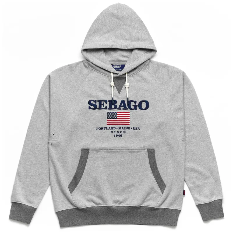 BOWLINE EMBY - Fleece - Jumper - Man - GREY MD MEL sold by Sebago
