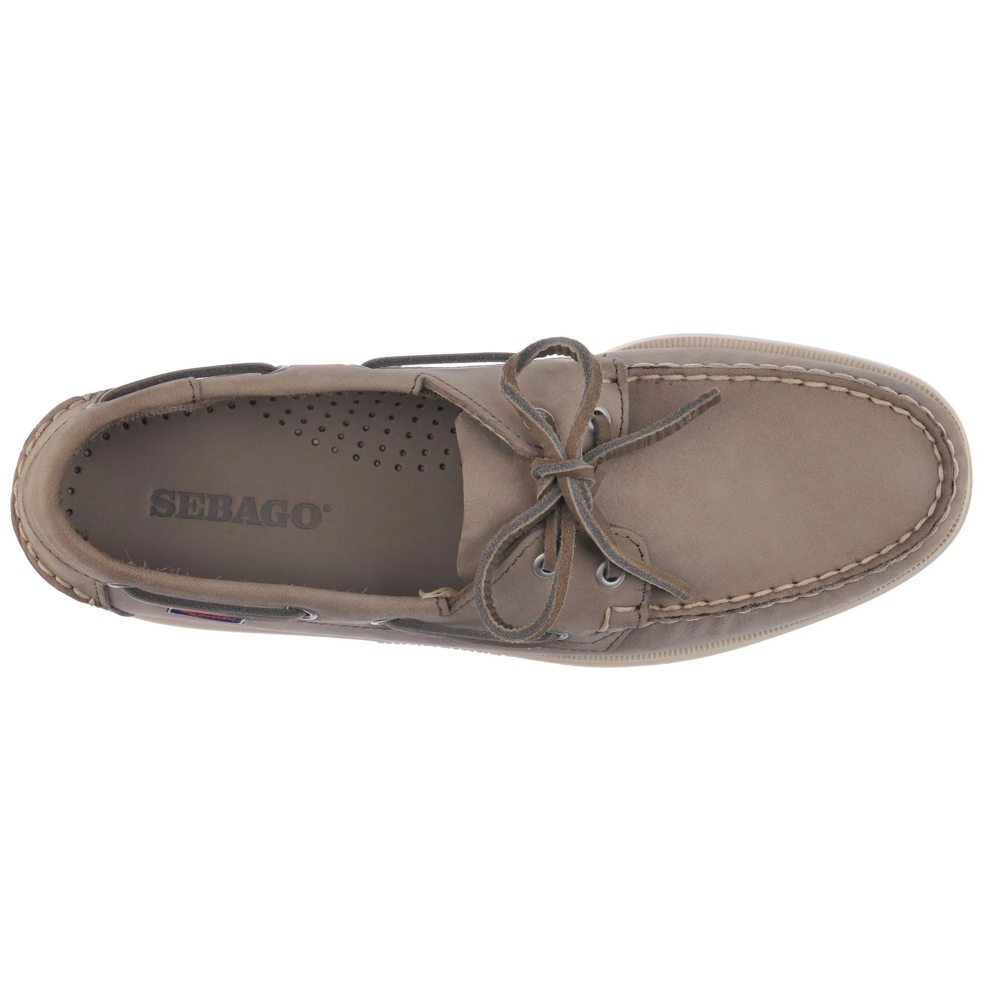 DOCKSIDES PORTLAND NUBUCK - Docksides - Mocassin - Man - MID GREY sold by Sebago product image thumbnail 4