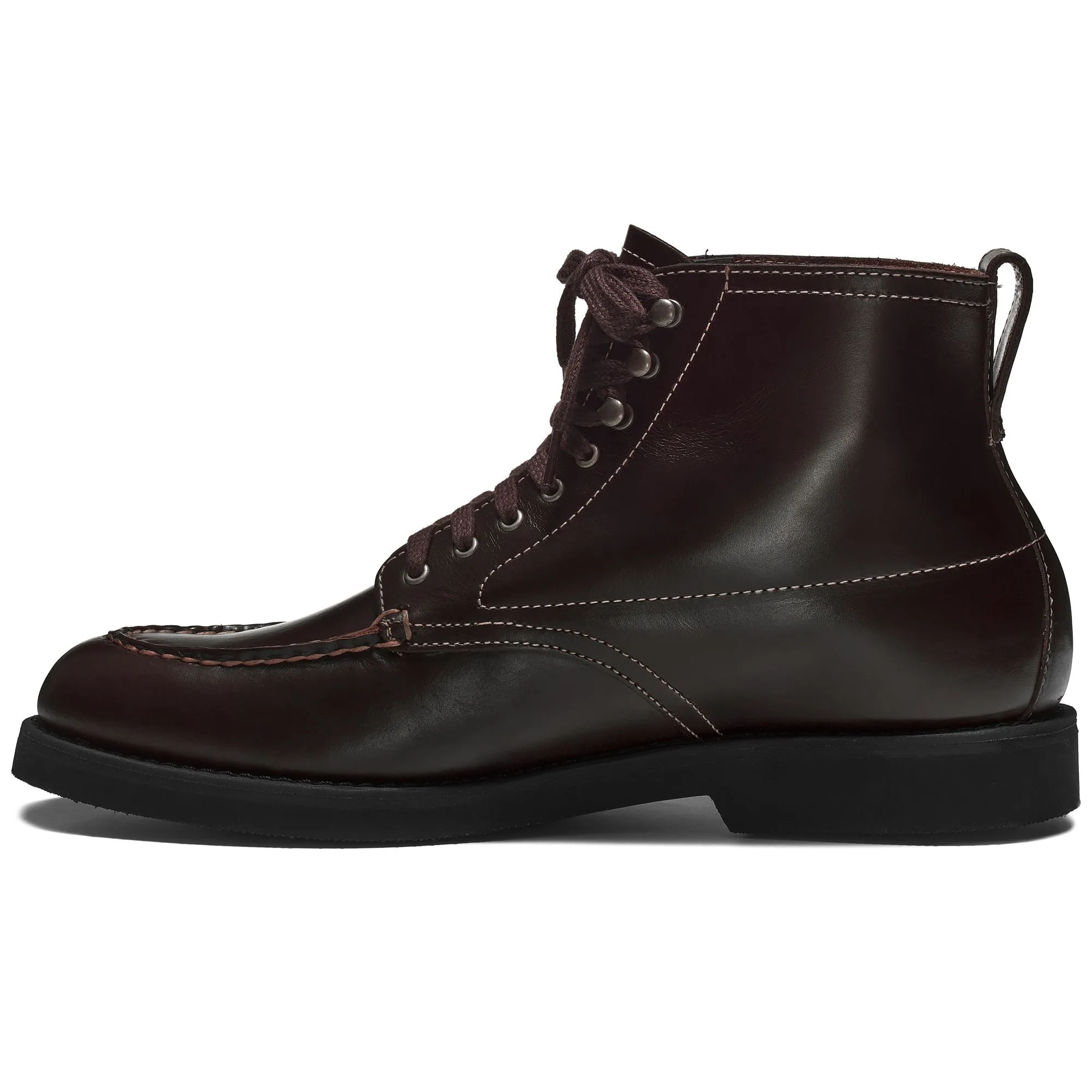 YARMOUTH PULL UP - Ankle Boots - Laced - Man - DK BROWN sold by Sebago product image thumbnail 3