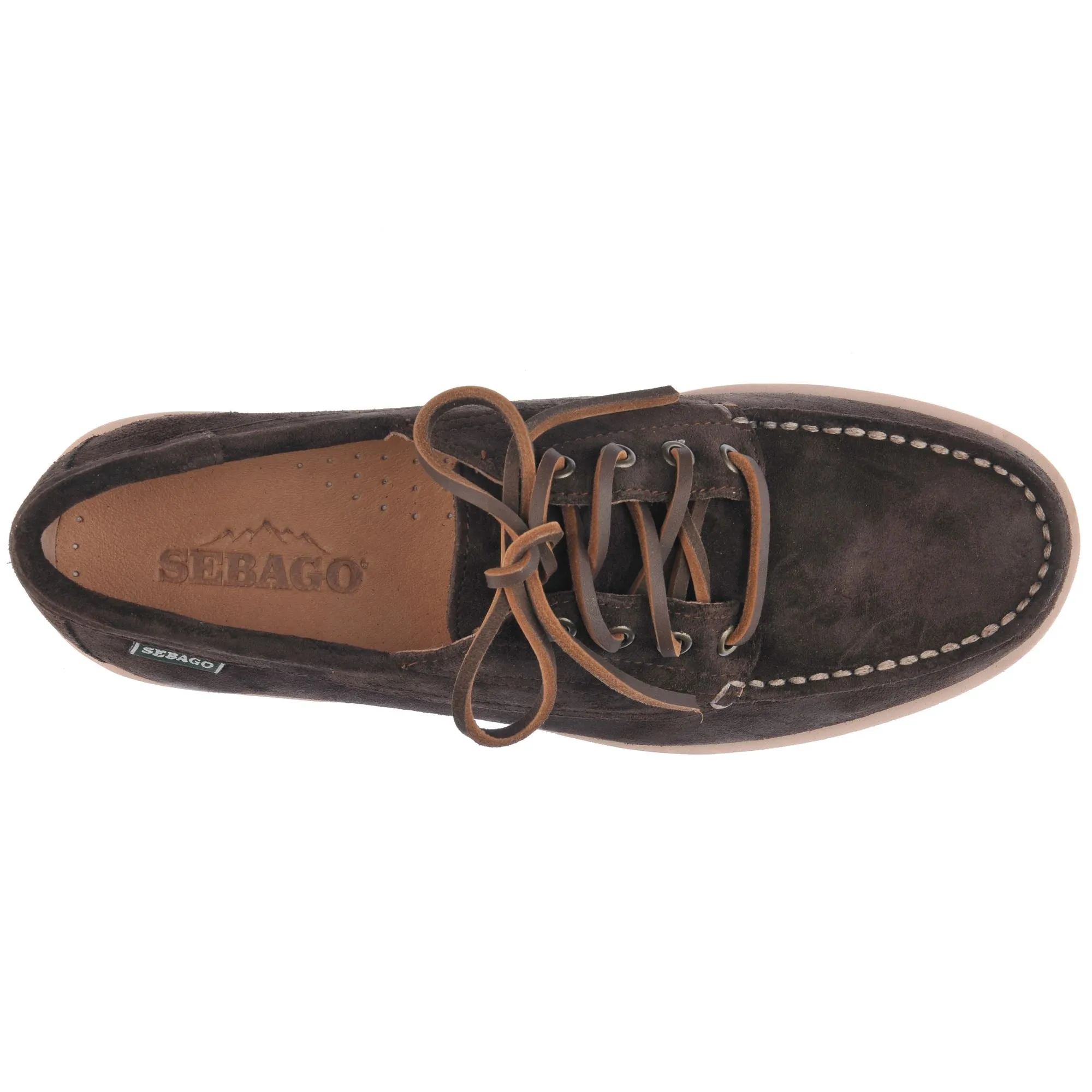 ASKOOKFIELD SUEDE - Moc - Low Cut - Man - DK BROWN sold by Sebago product image thumbnail 4