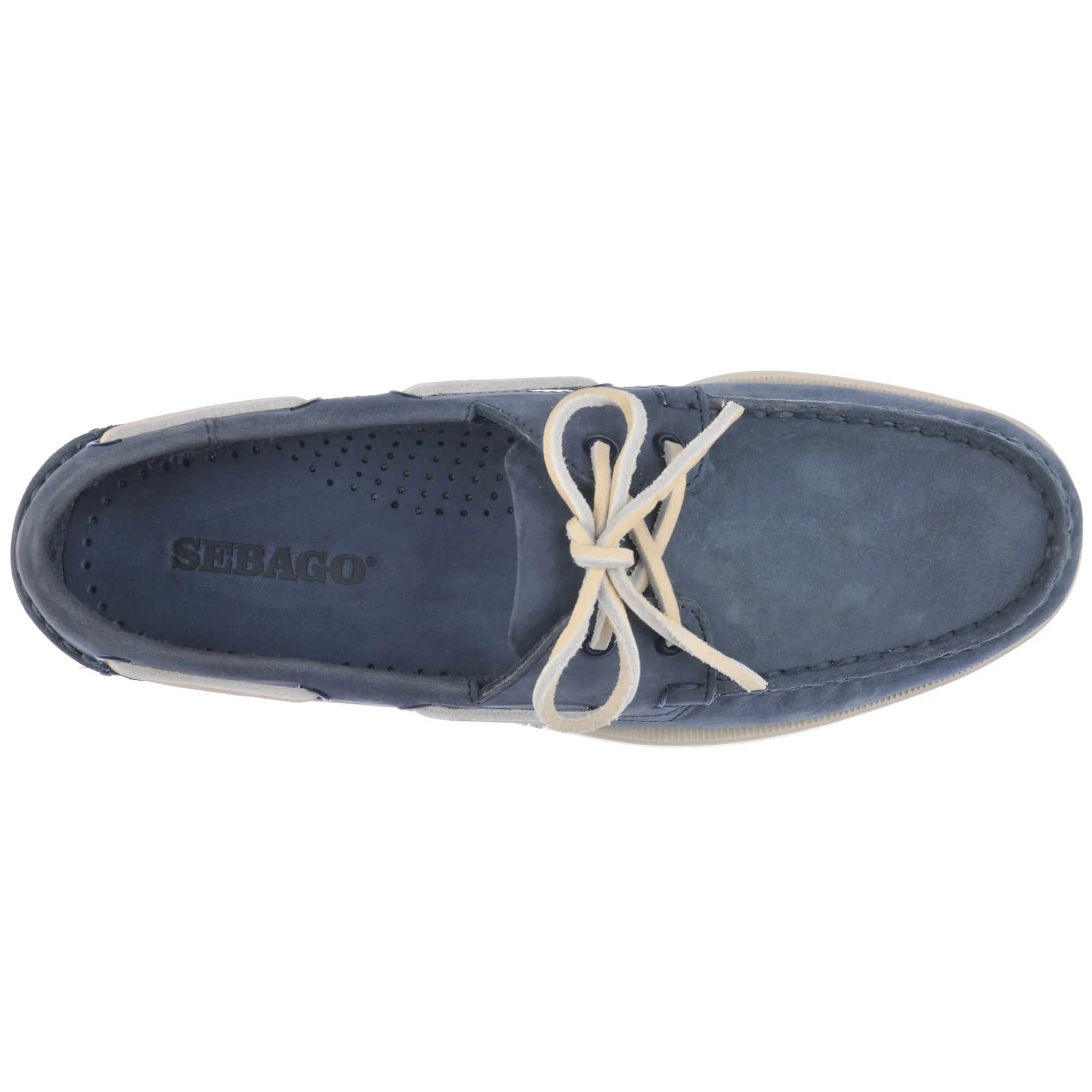 DOCKSIDES PORTLAND NUBUCK - Docksides - Mocassin - Man - BLUE NAVY sold by Sebago product image thumbnail 4
