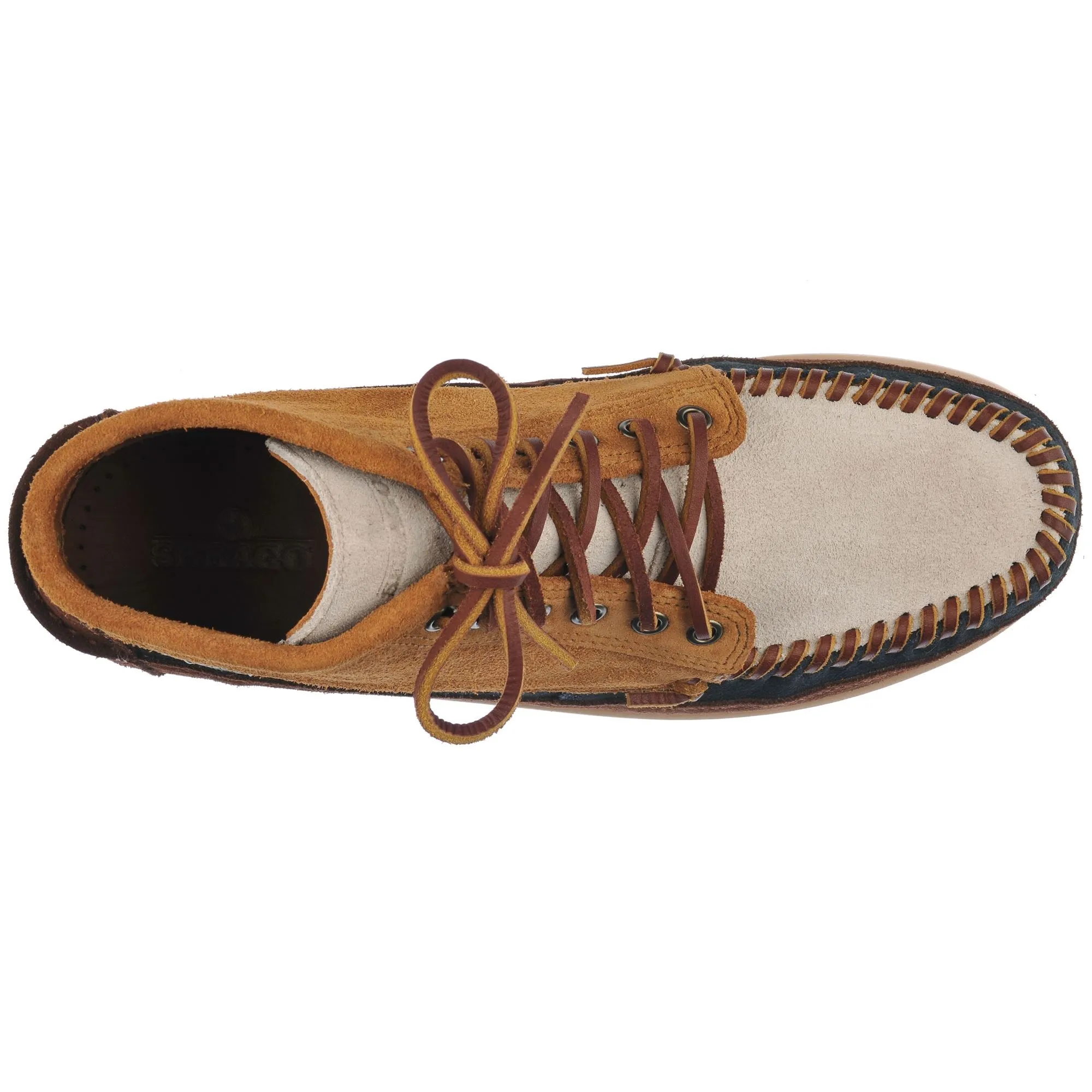Cayuga Mid - Moc - Mid Cut - Man - TAN-PAPYRUS-NAVY-DKBROWN sold by Sebago product image thumbnail 4