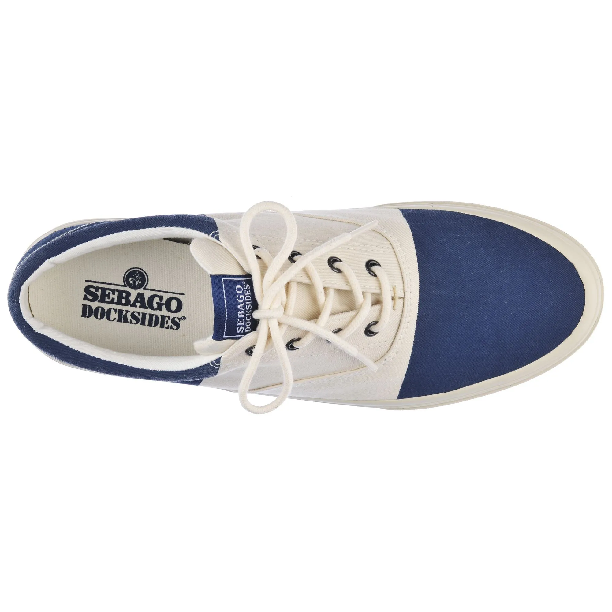 JOHN FLAGS - Sneakers - Low Cut - Man - BLUE-OFFWHITE sold by Sebago product image thumbnail 4