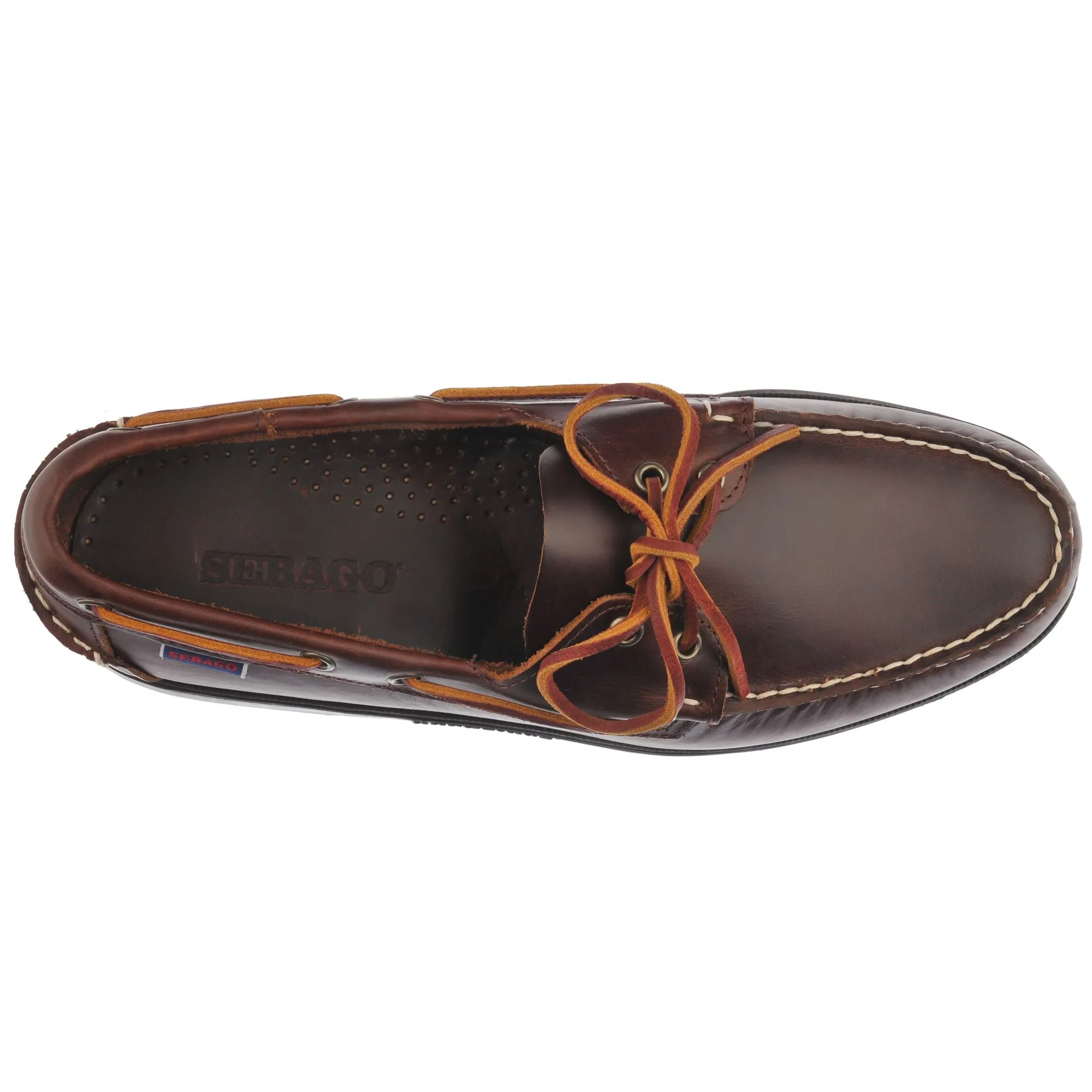 DOCKSIDES PORTLAND WAXED - Docksides - Mocassin - Man - BROWN-GUM sold by Sebago product image thumbnail 4