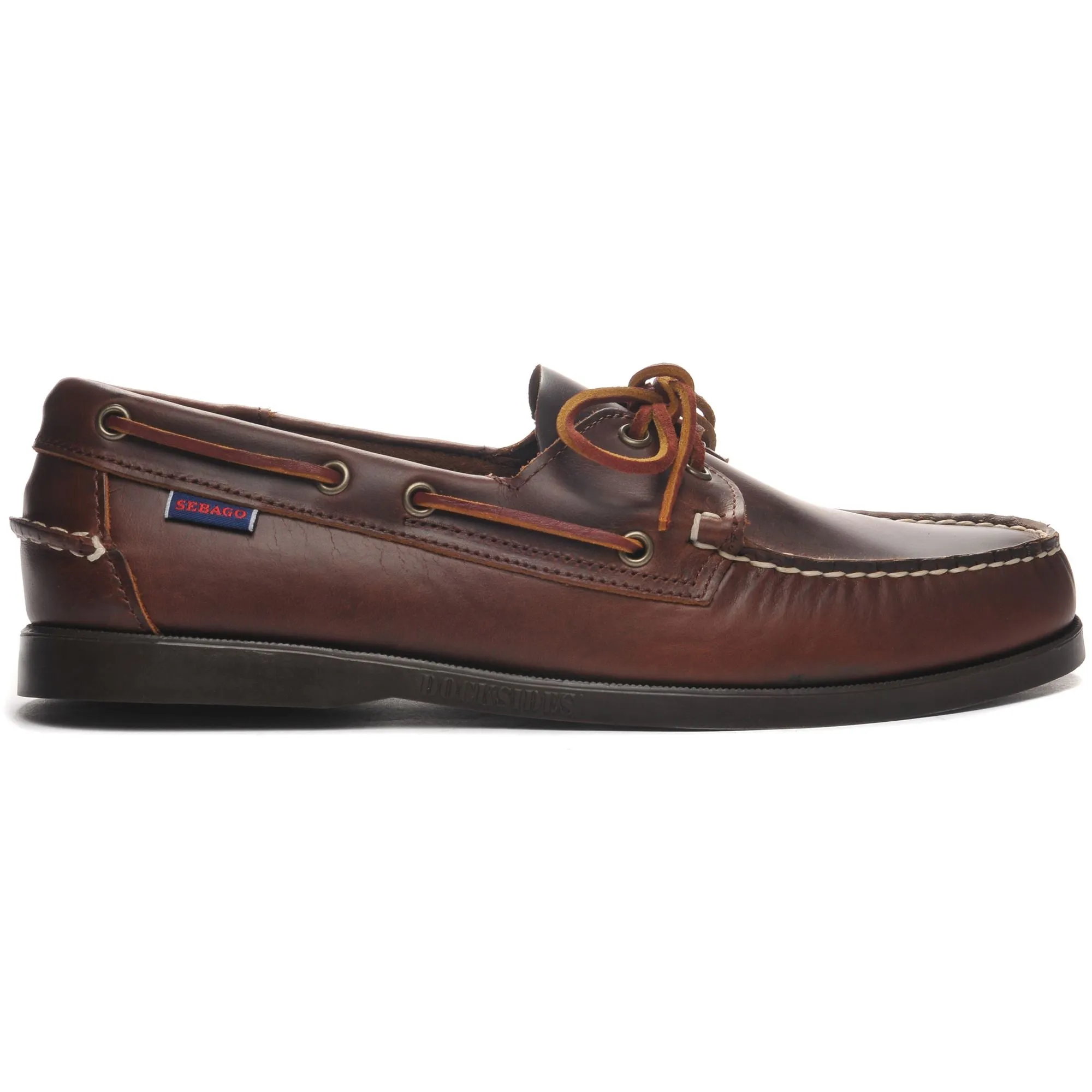 DOCKSIDES PORTLAND WAXED - Docksides - Mocassin - Man - BROWN-GUM sold by Sebago
