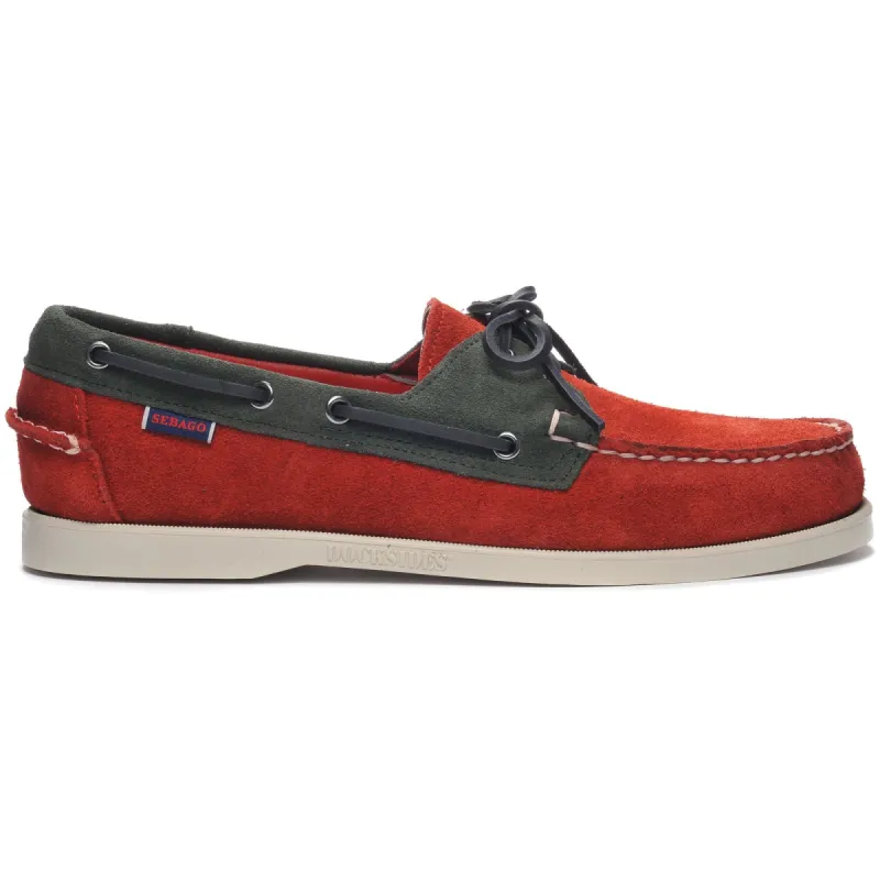 PORTLAND BARACUTA - Moc - Moccasin - Man - RED-GREEN-BLUE sold by Sebago