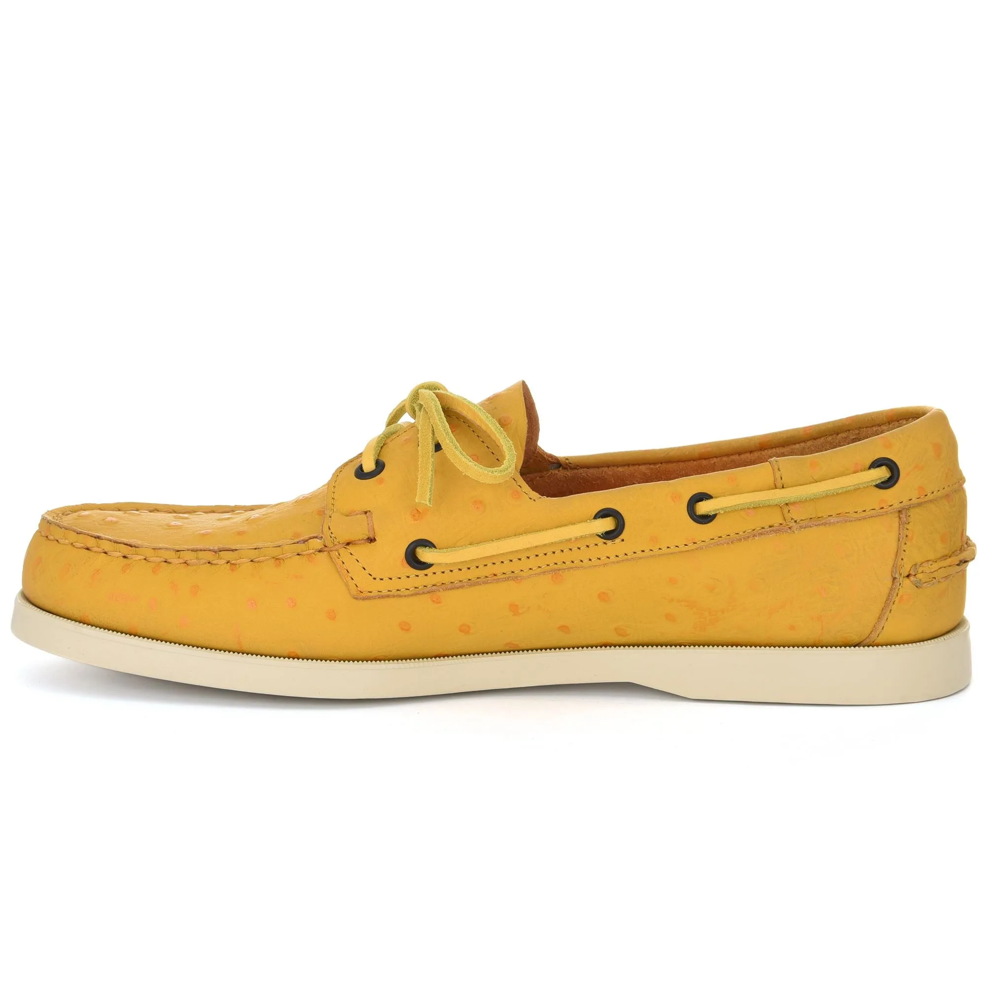 DOCKSIDES OSTRICH - Docksides - Mocassin - Man - YELLOW MUSTARD sold by Sebago product image thumbnail 3