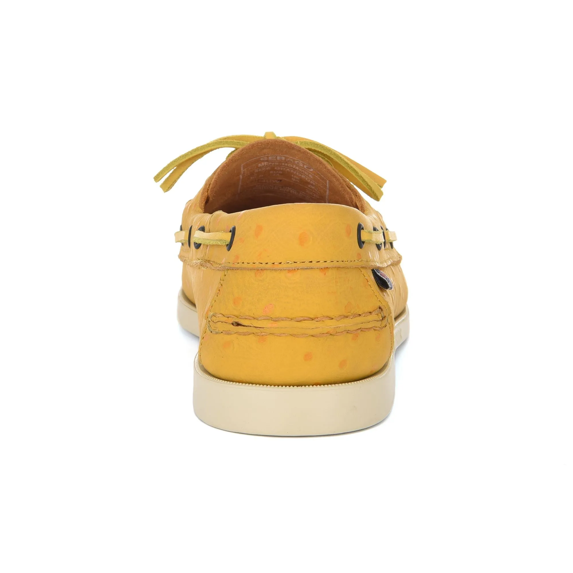 DOCKSIDES OSTRICH - Docksides - Mocassin - Man - YELLOW MUSTARD sold by Sebago product image thumbnail 5