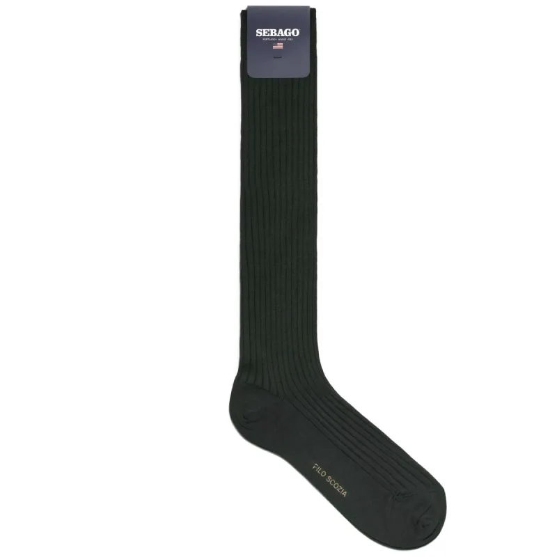 CARTHAGE 321 - Socks - Knee High Sock - Man - GREEN PONDEROSA sold by Sebago