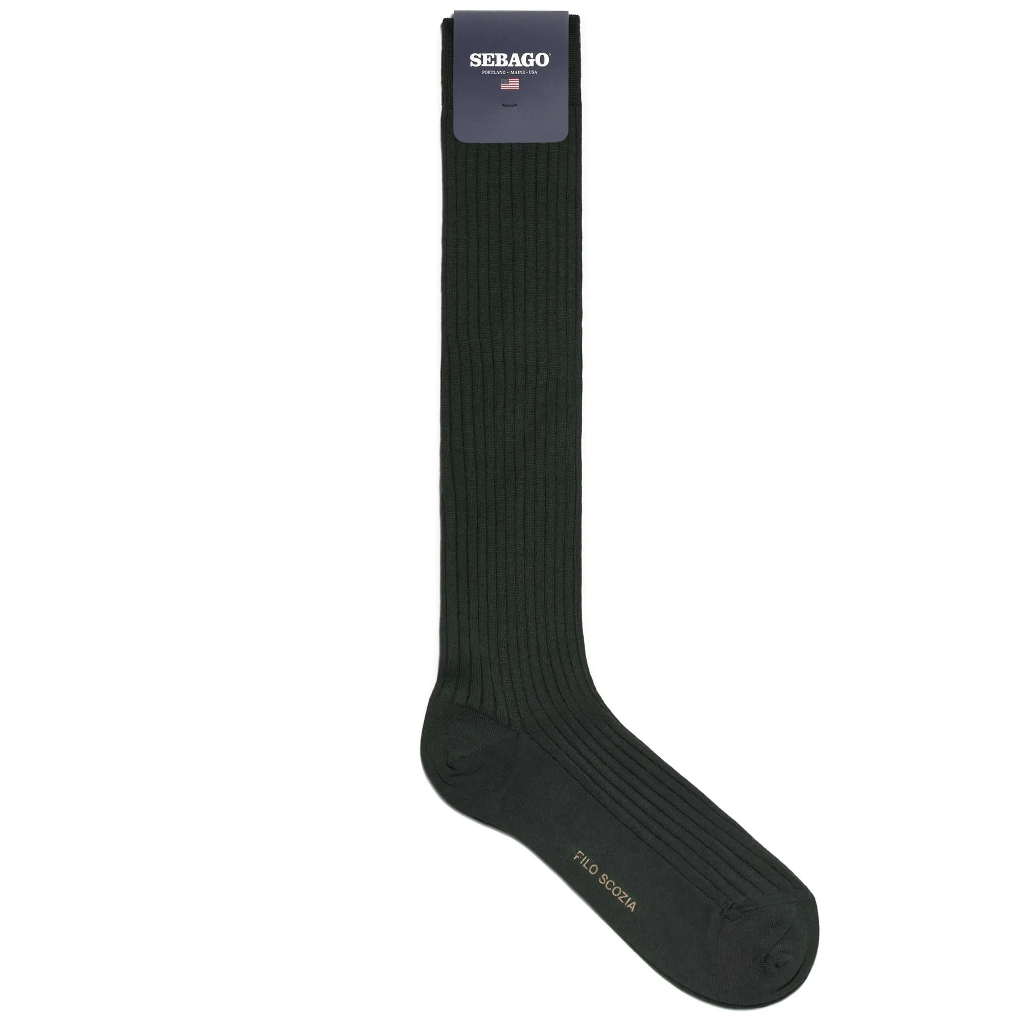 CARTHAGE 321 - Socks - Knee High Sock - Man - GREEN PONDEROSA sold by Sebago