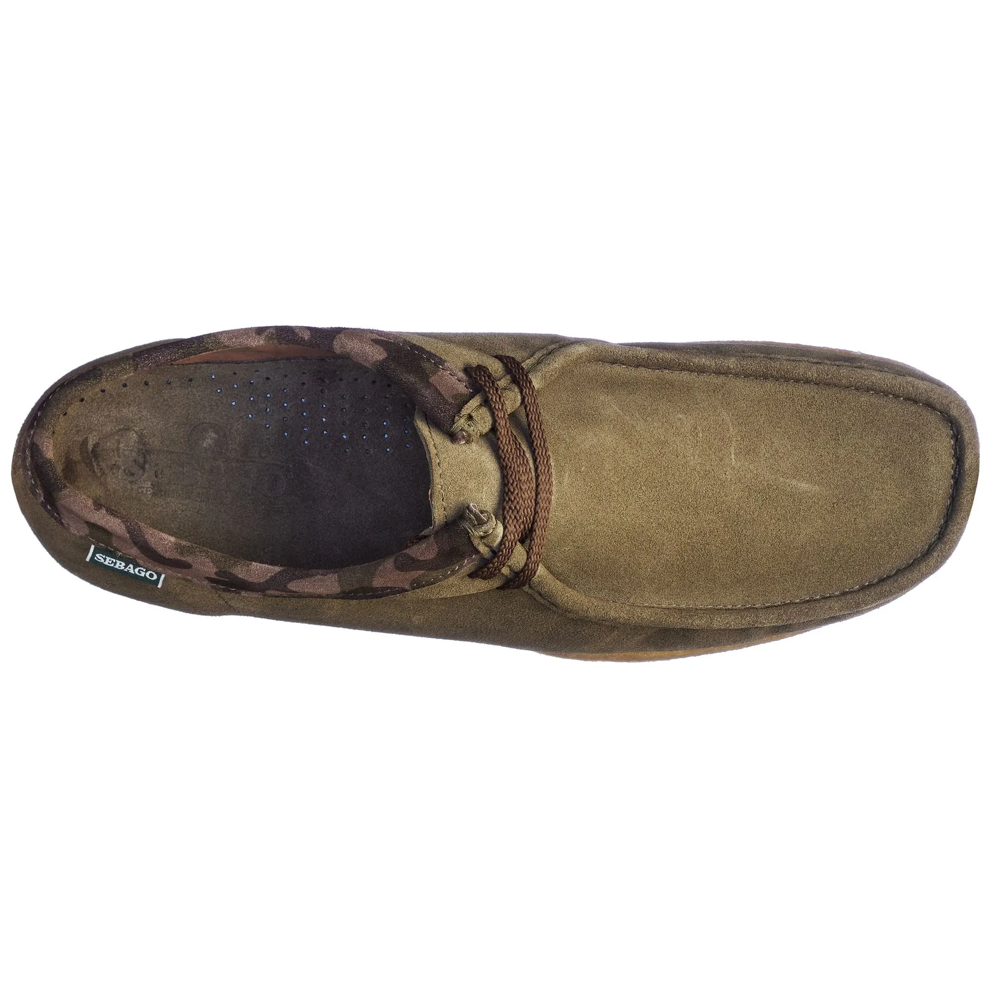 KOALA COLLAR CAMO - Moc - Low Cut - Man - GREEN MILITARY-GREEN CAMO sold by Sebago product image thumbnail 4