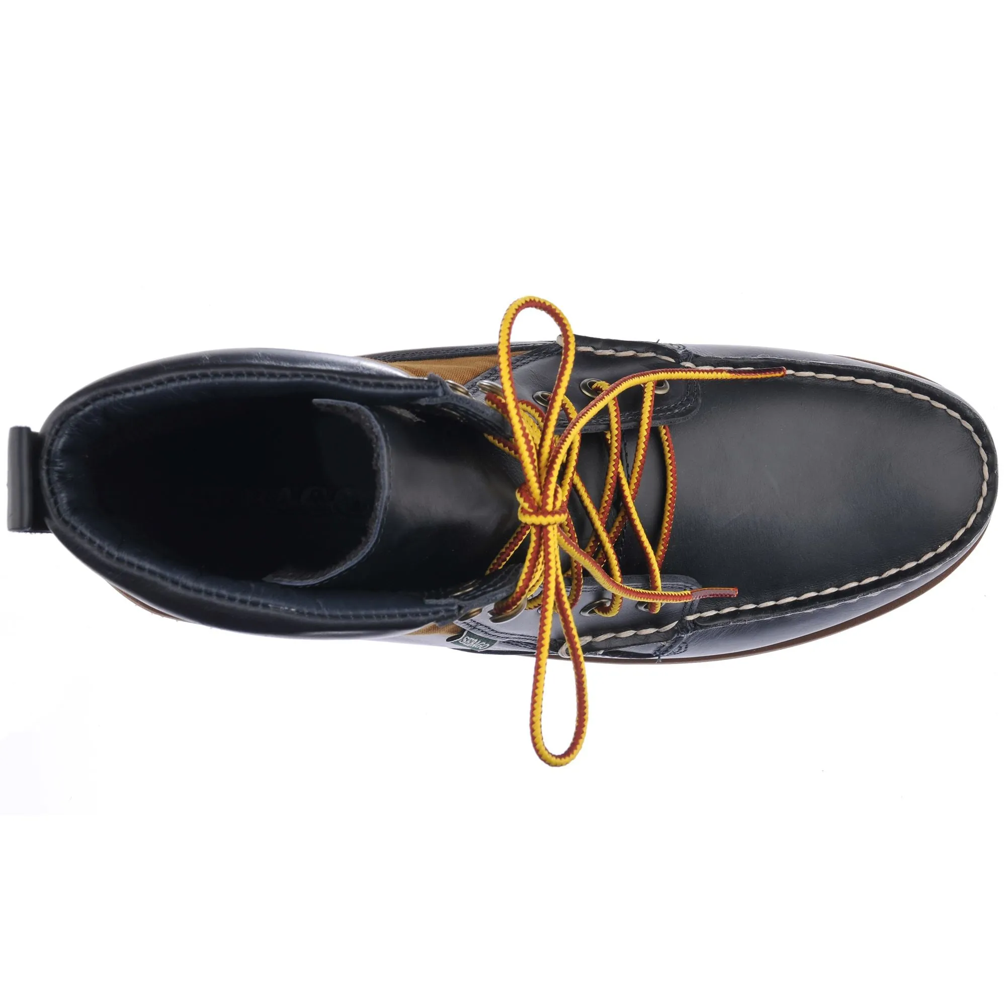 ROGDEN BOOT MILLERAIN - Moc - Mid Cut - Man - BLUE NAVY-OCRA sold by Sebago product image thumbnail 4