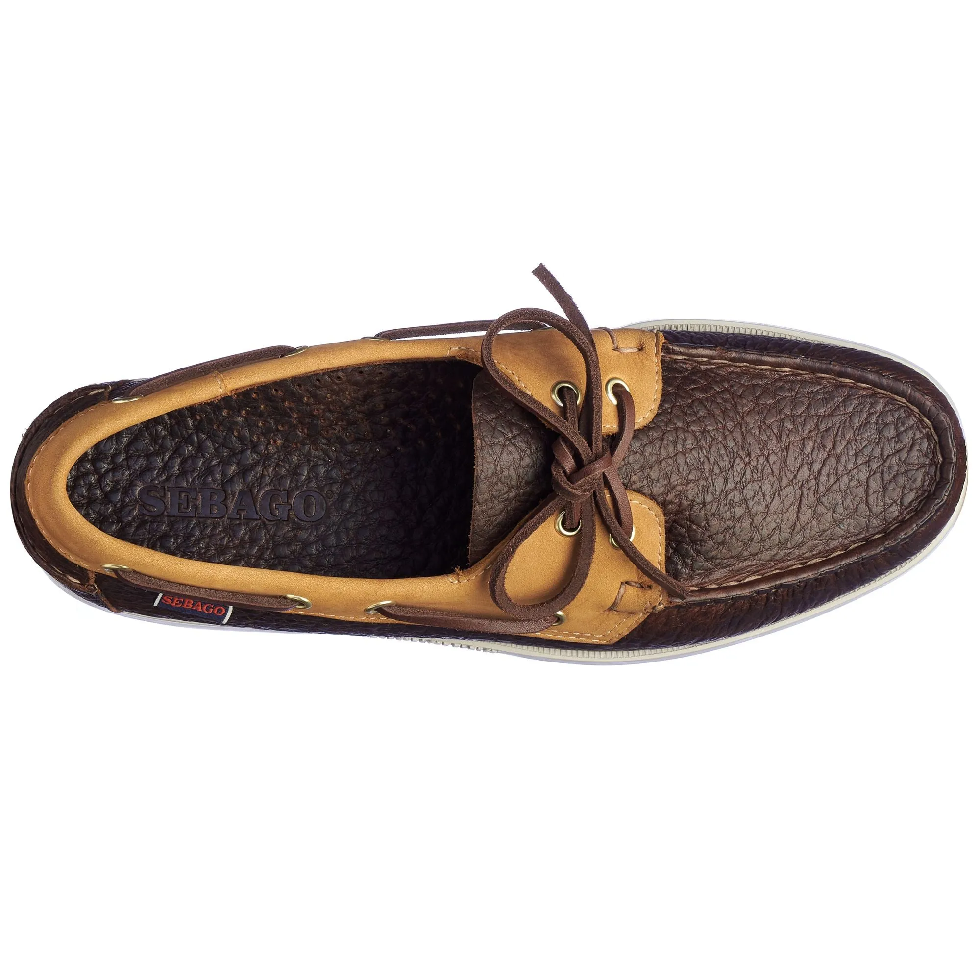 PORTLAND PREMIUM MUS-WT - Docksides - Mocassin - Man - DK BROWN-BROWN TAN sold by Sebago product image thumbnail 4