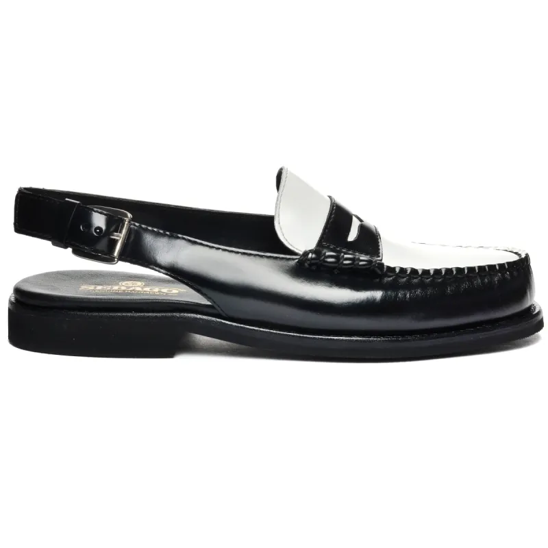 Dan Sandal Polaris Woman - Black & White sold by Sebago