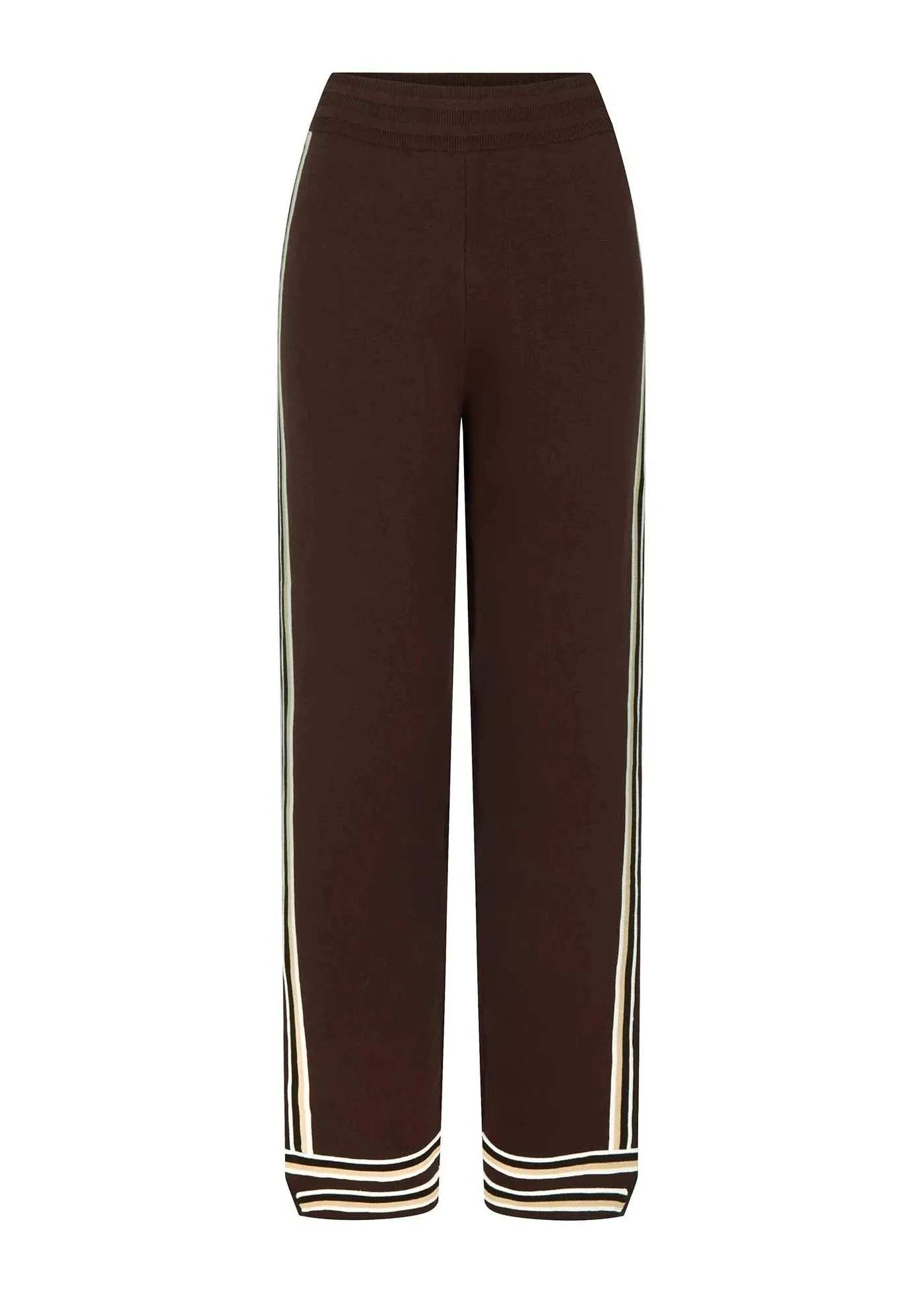Nagnata // Organic Motley Trackpant / Espresso sold by Seletti