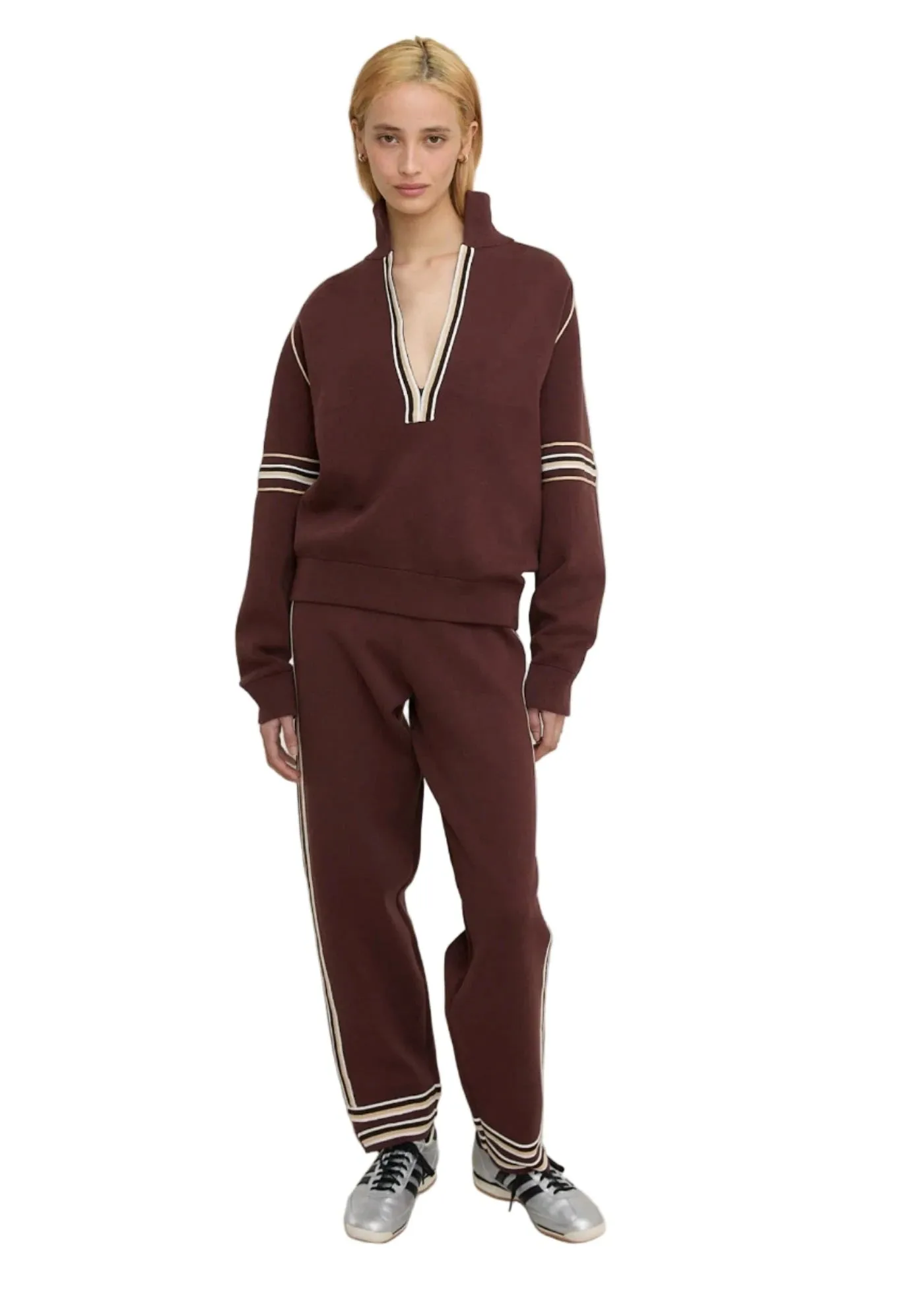 Nagnata // Organic Motley Trackpant / Espresso sold by Seletti product image thumbnail 3