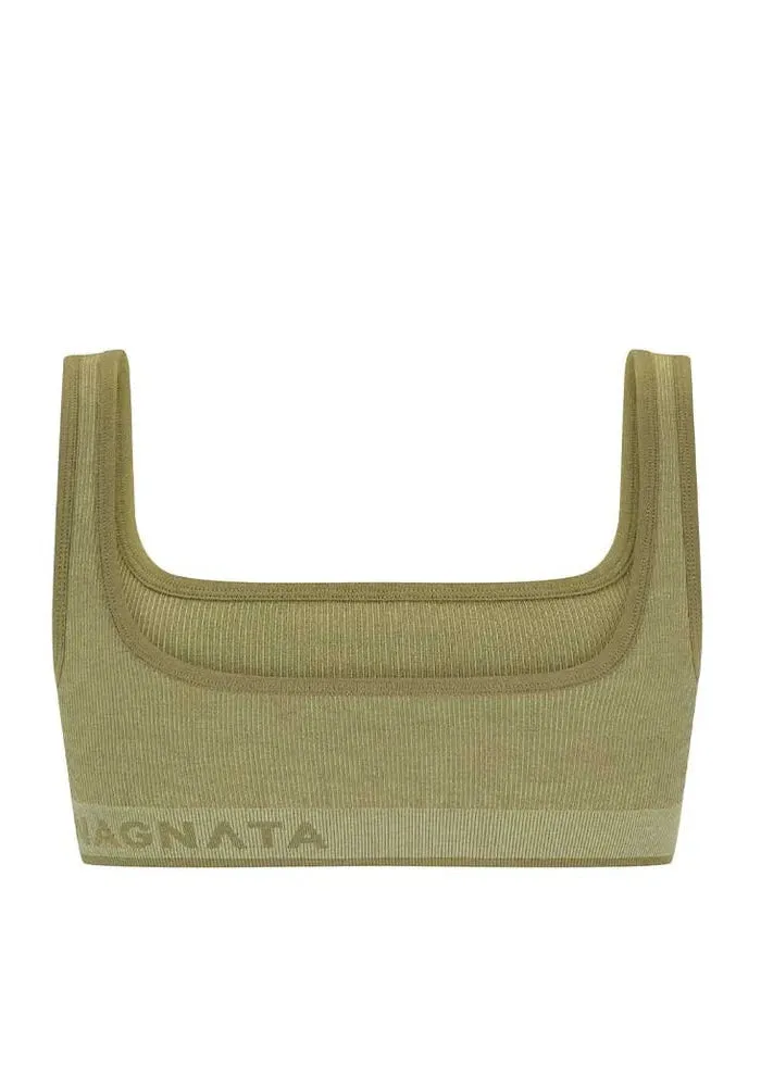 Nagnata // Fine Rib Wool Bralet / Fauna sold by Seletti product image thumbnail 2