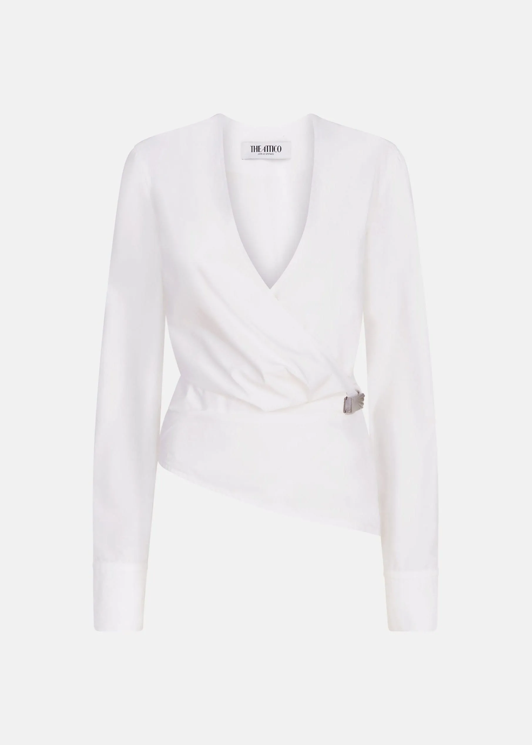 The Attico // Blouse Popeline / White sold by Seletti product image thumbnail 3