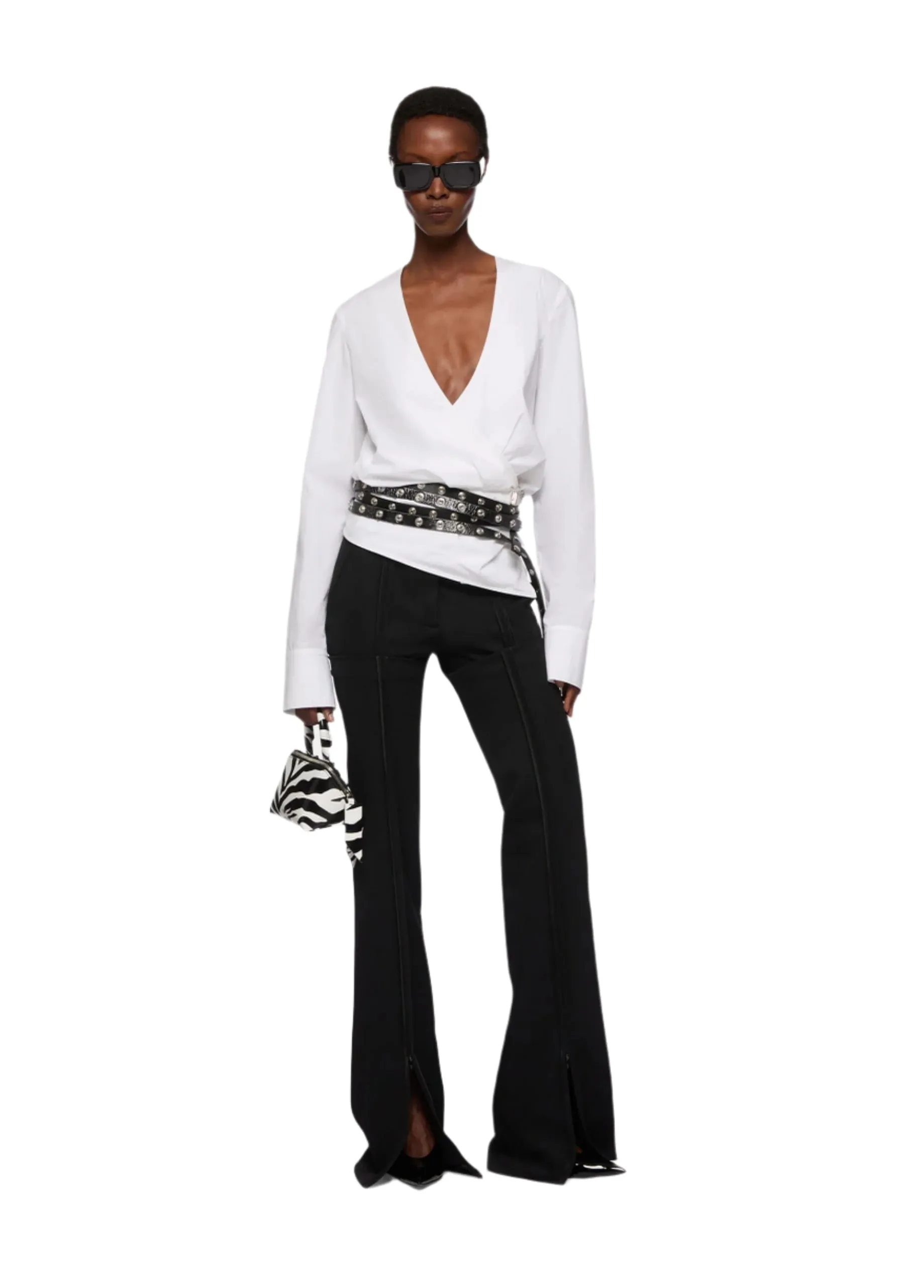 The Attico // Blouse Popeline / White sold by Seletti