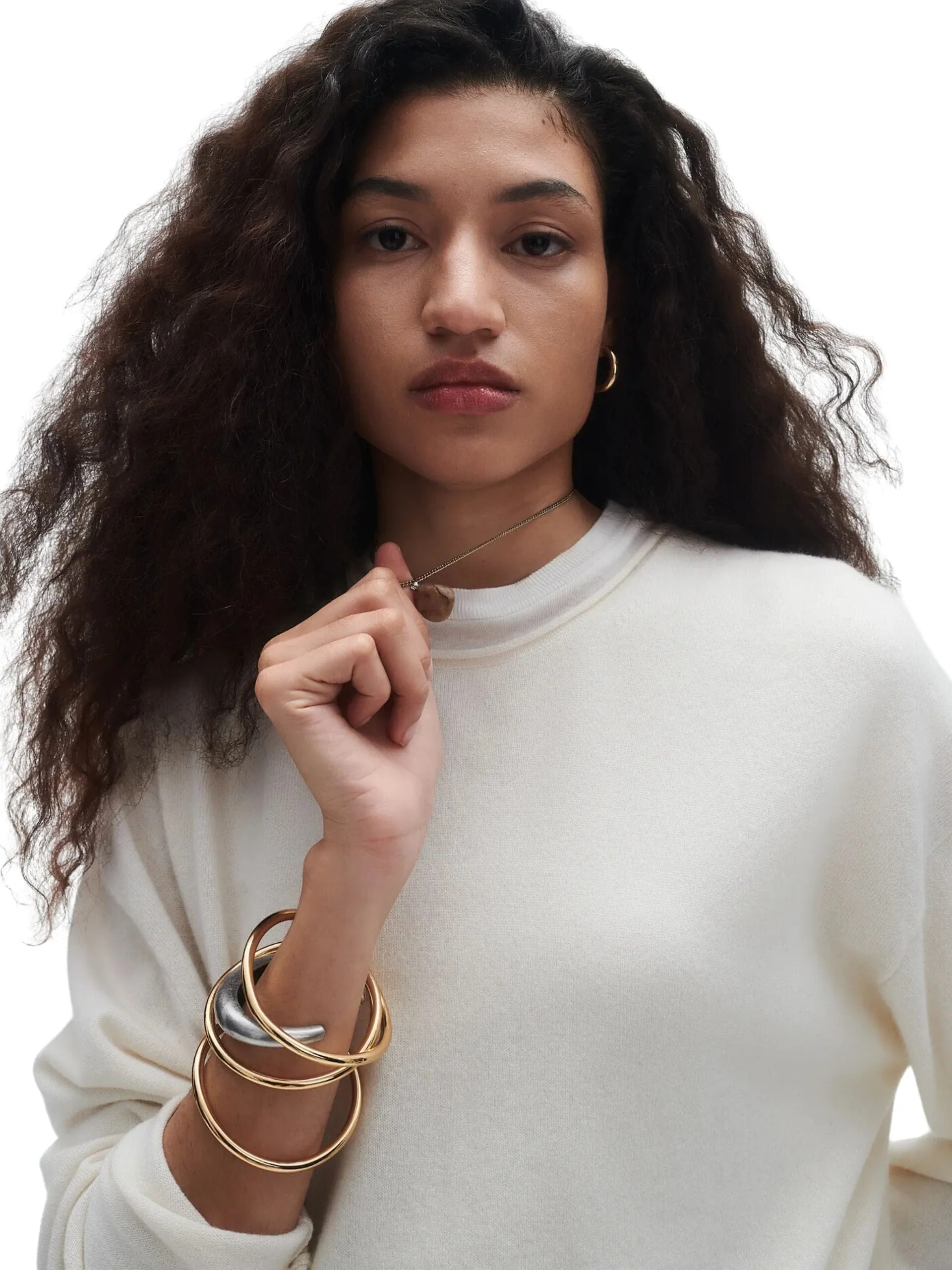 Guest In Residence // Oversized Crew / Cream sold by Seletti product image thumbnail 2