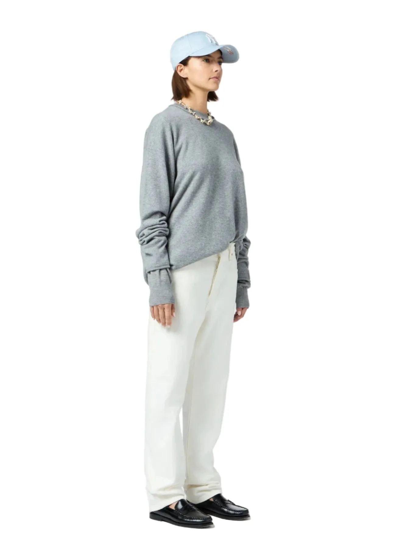 Guest In Residence // Oversized Crew / Heather Grey sold by Seletti product image thumbnail 2
