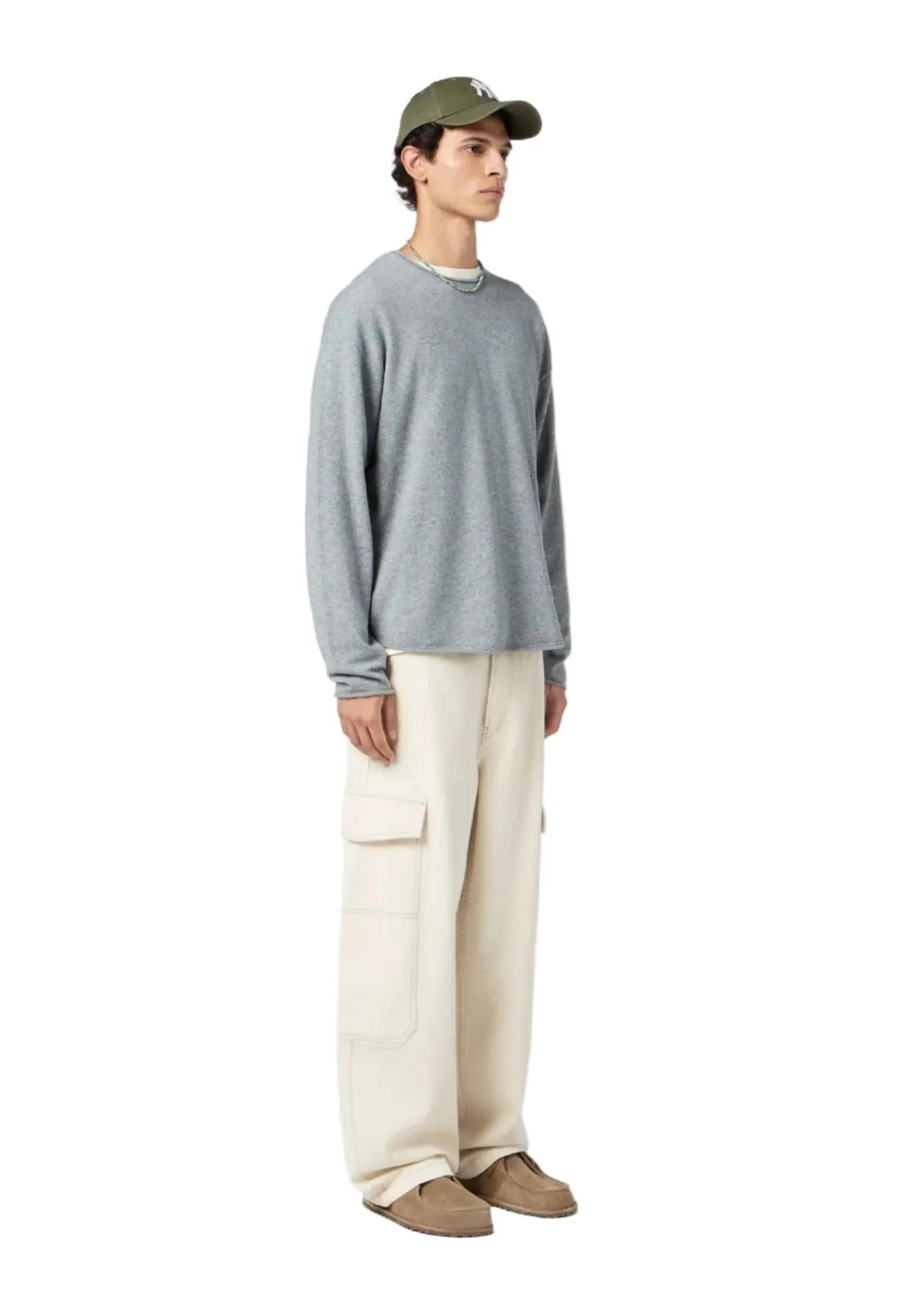 Guest In Residence // Oversized Crew / Heather Grey sold by Seletti product image thumbnail 5