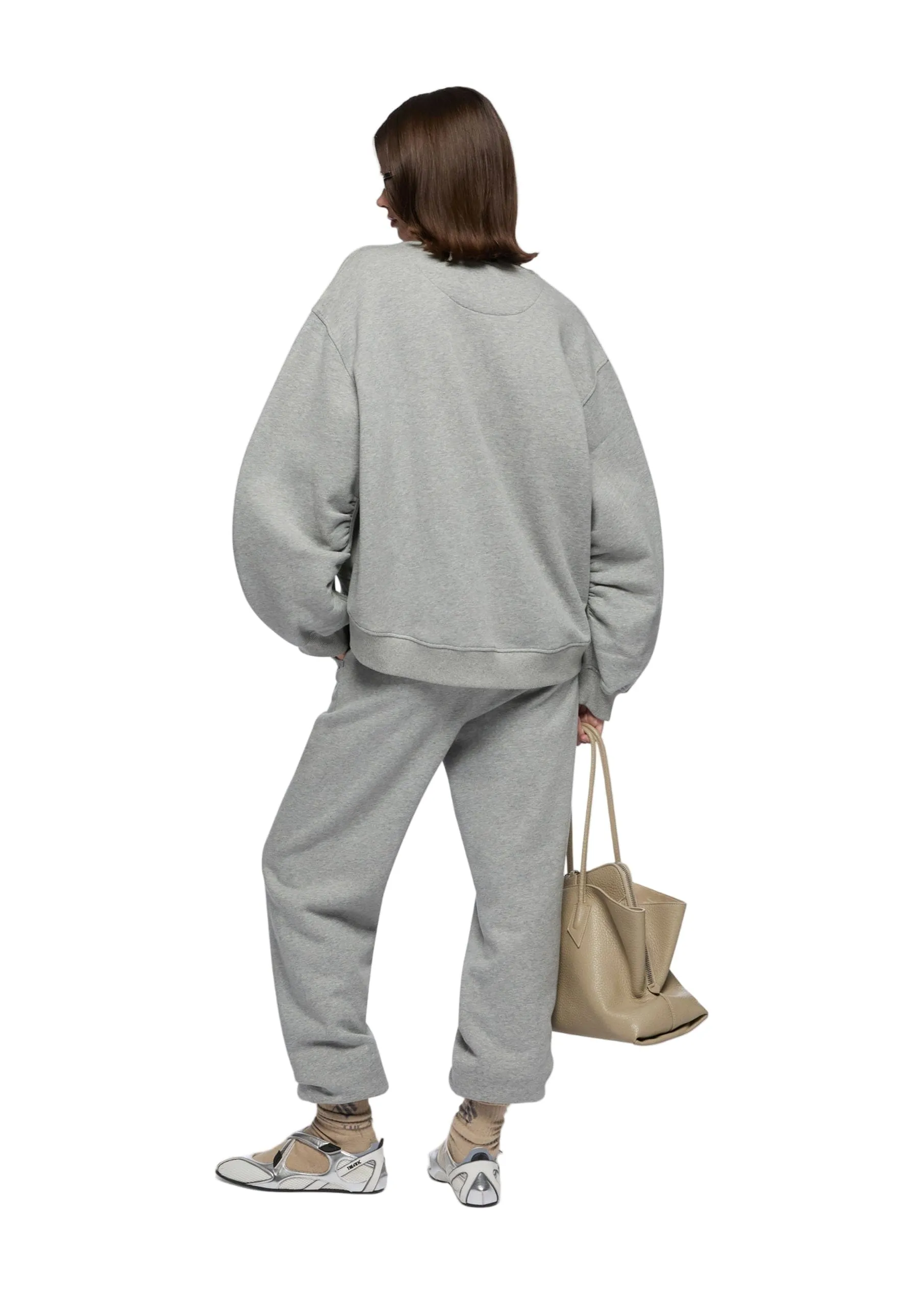 The Attico // Sweatshirt American Fleece / Light Grey Melange sold by Seletti product image thumbnail 3