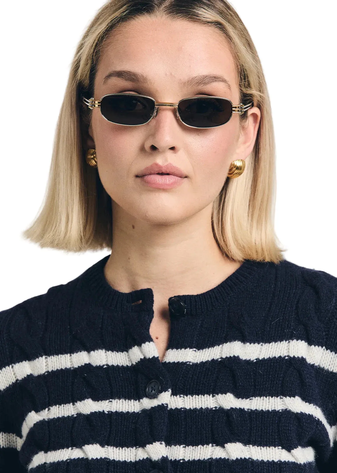 Bottega Veneta // BV1381S001 / Silver sold by Seletti product image thumbnail 2