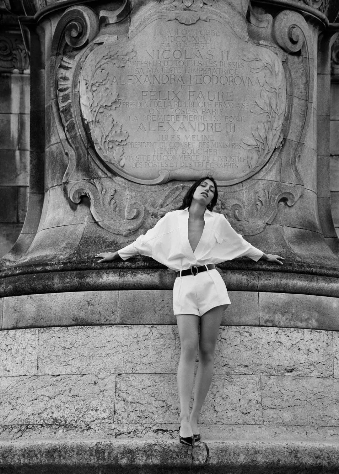 Fou Paris // Carol Shirt / White sold by Seletti product image thumbnail 5