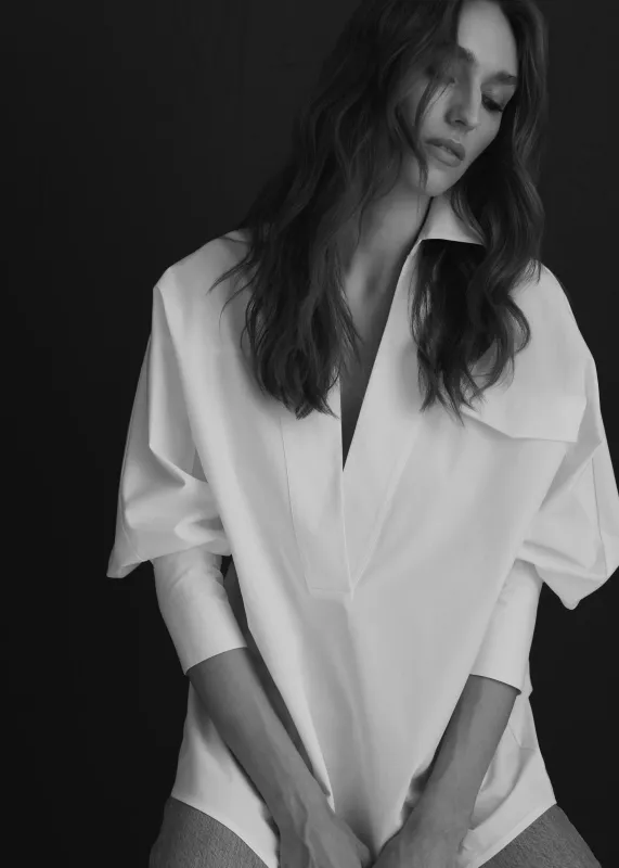 Fou Paris // Carol Shirt / White made by Seletti