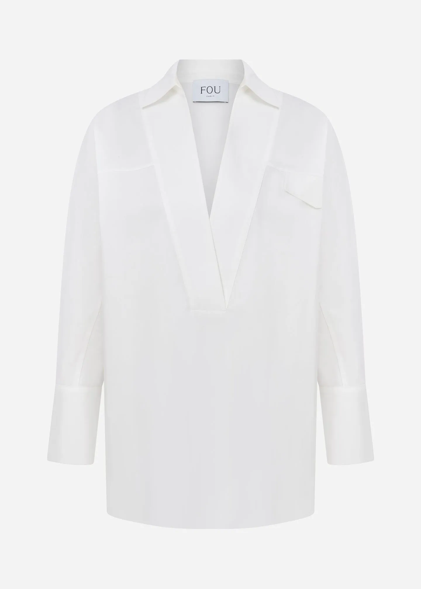 Fou Paris // Carol Shirt / White sold by Seletti product image thumbnail 3