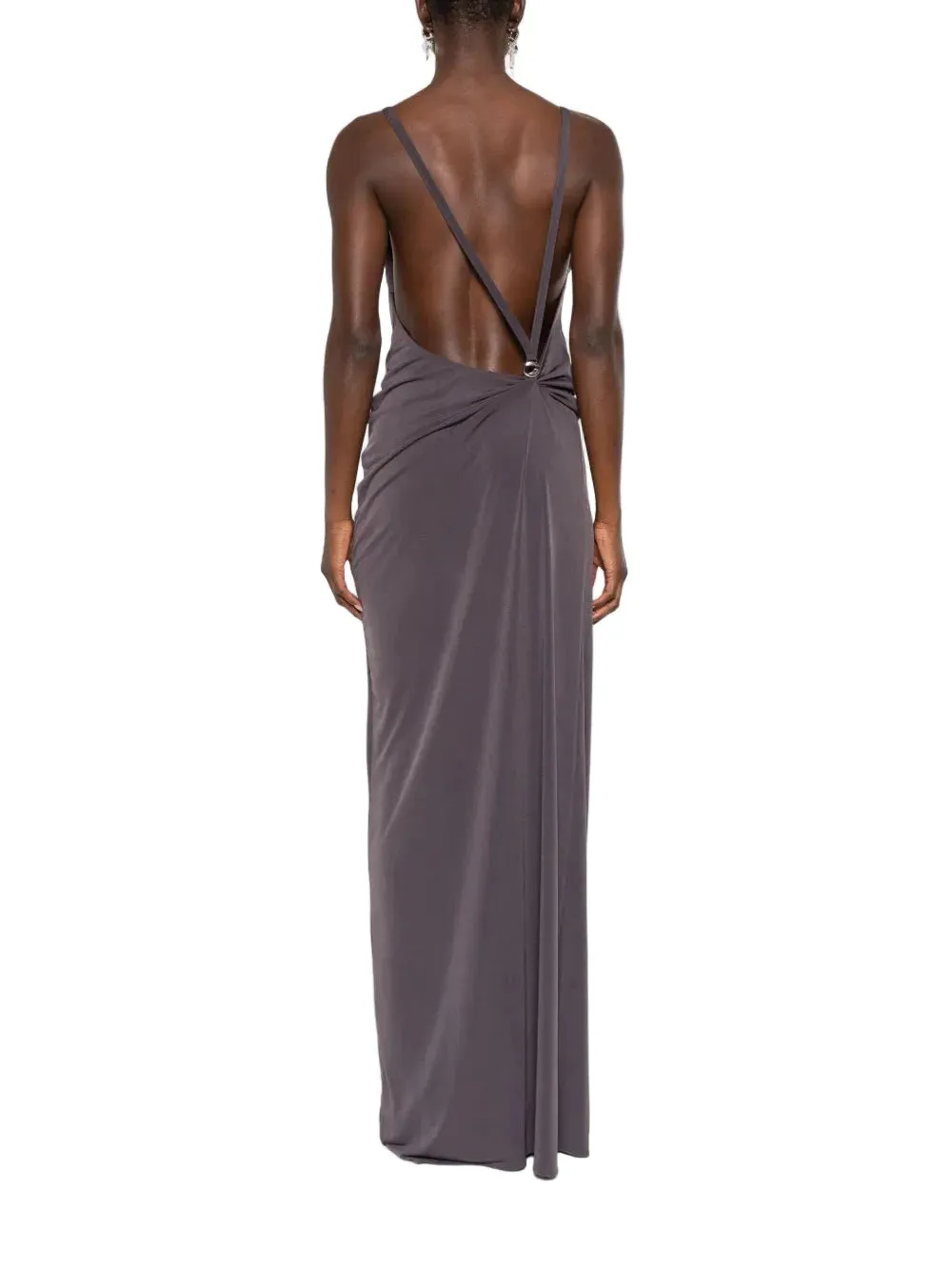 Coperni // Knitted Logo Dress / Brown sold by Seletti product image thumbnail 2